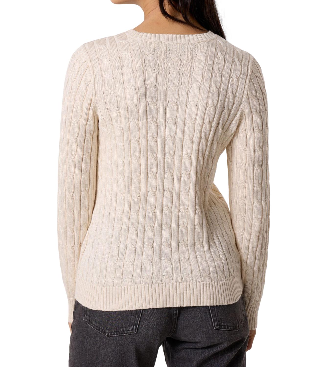Ralph Lauren Cardigan da Donna - Mascarpone Cream - 200p14040
