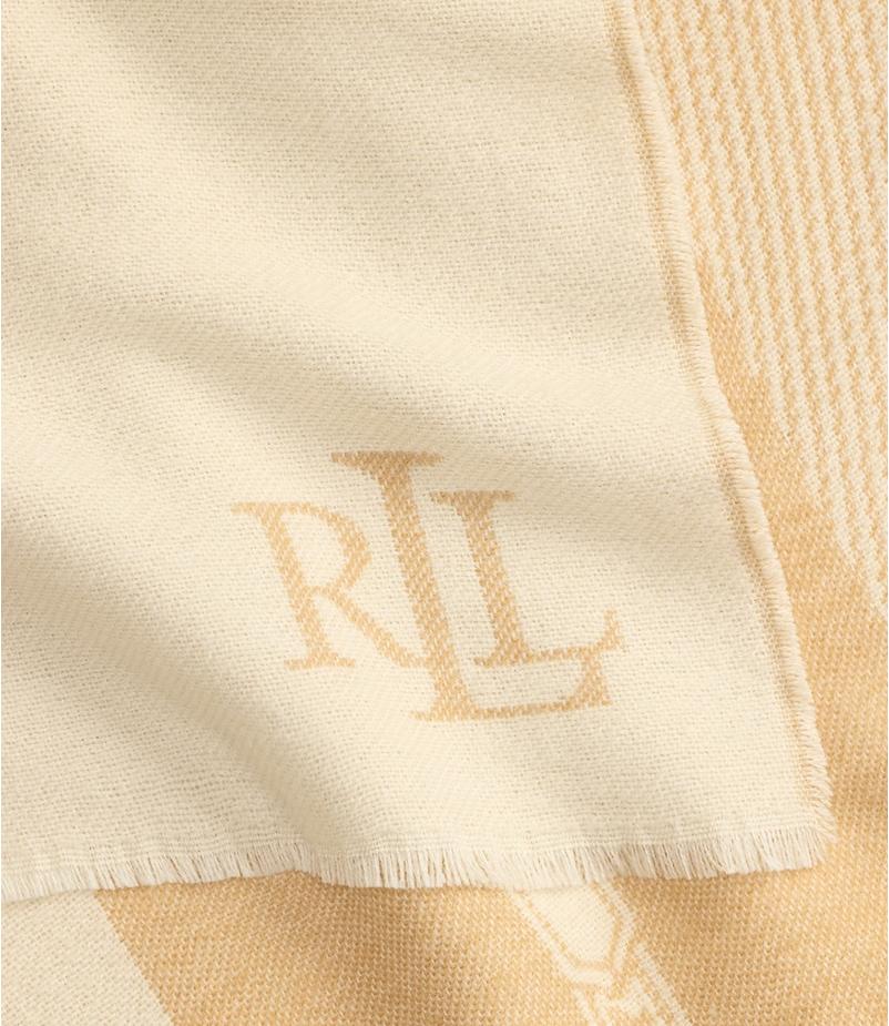 Ralph Lauren Sciarpa/Foulard da Donna - Cream/camel - 454p23540