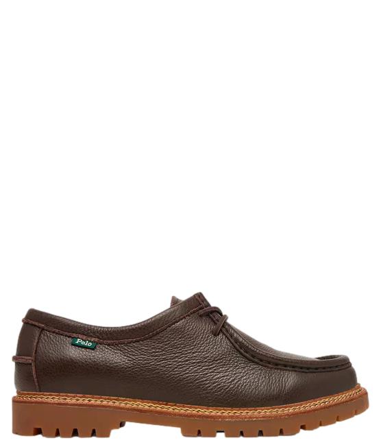 Ralph Lauren Mocassino da Uomo - Dark Brown - 803p15860