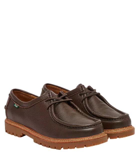 Ralph Lauren Mocassino da Uomo - Dark Brown - 803p15860