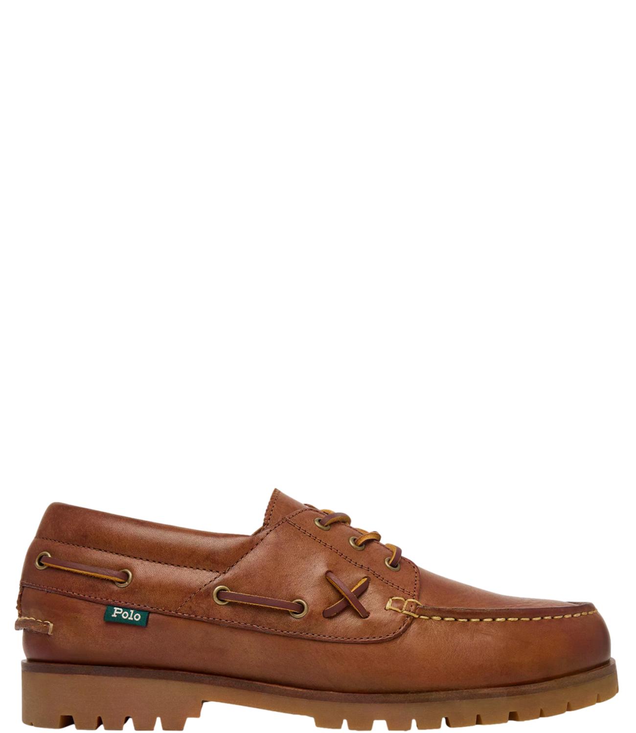 Ralph Lauren Mocassino da Uomo - Dark Brown - 812p15865