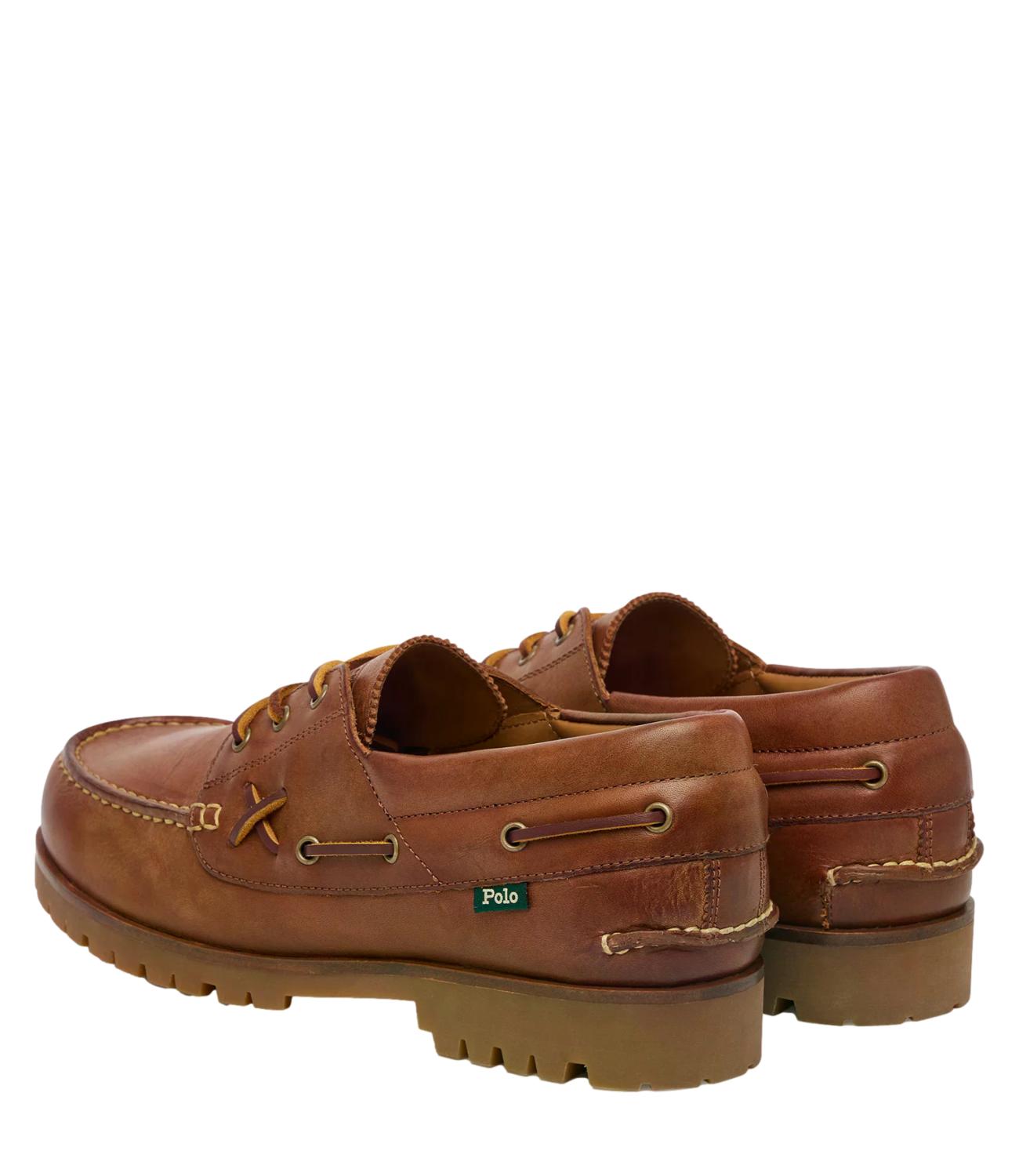 Ralph Lauren Mocassino da Uomo - Dark Brown - 812p15865