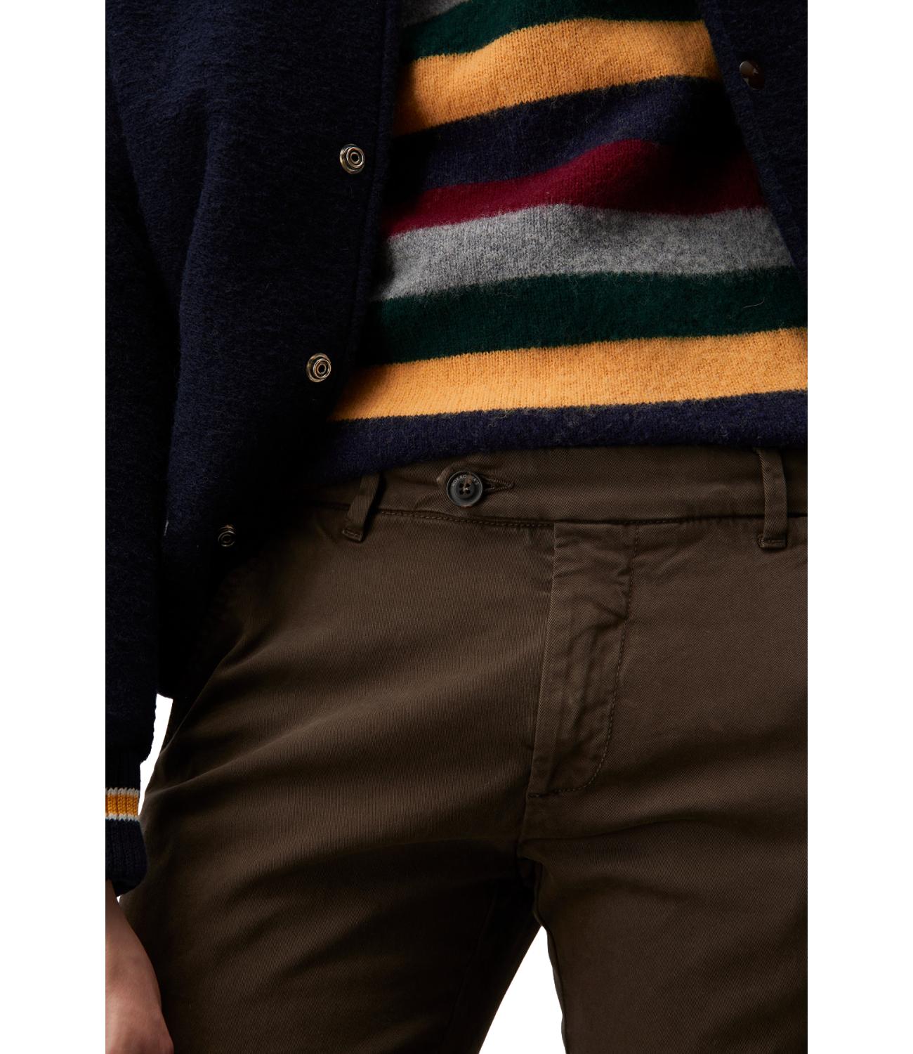 Roy Roger's Pantalone da Uomo - Read Brown - Rru013c8700112