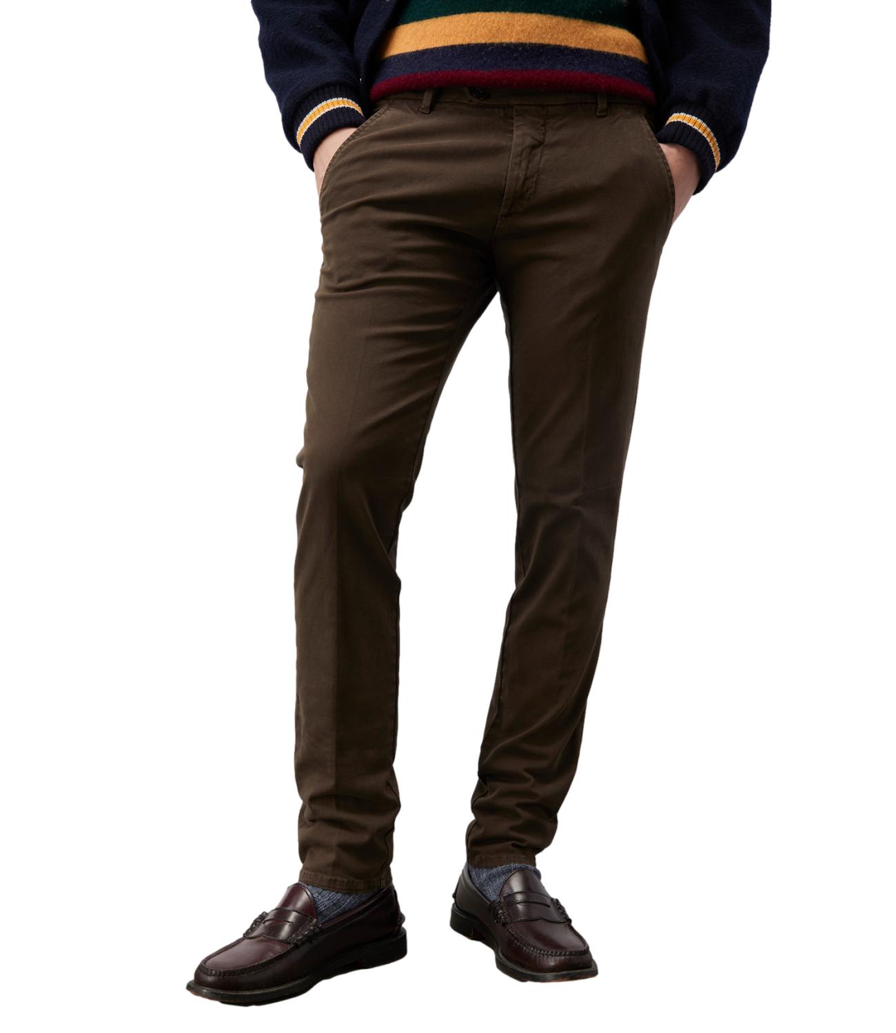 Roy Roger's Pantalone da Uomo - Read Brown - Rru013c8700112