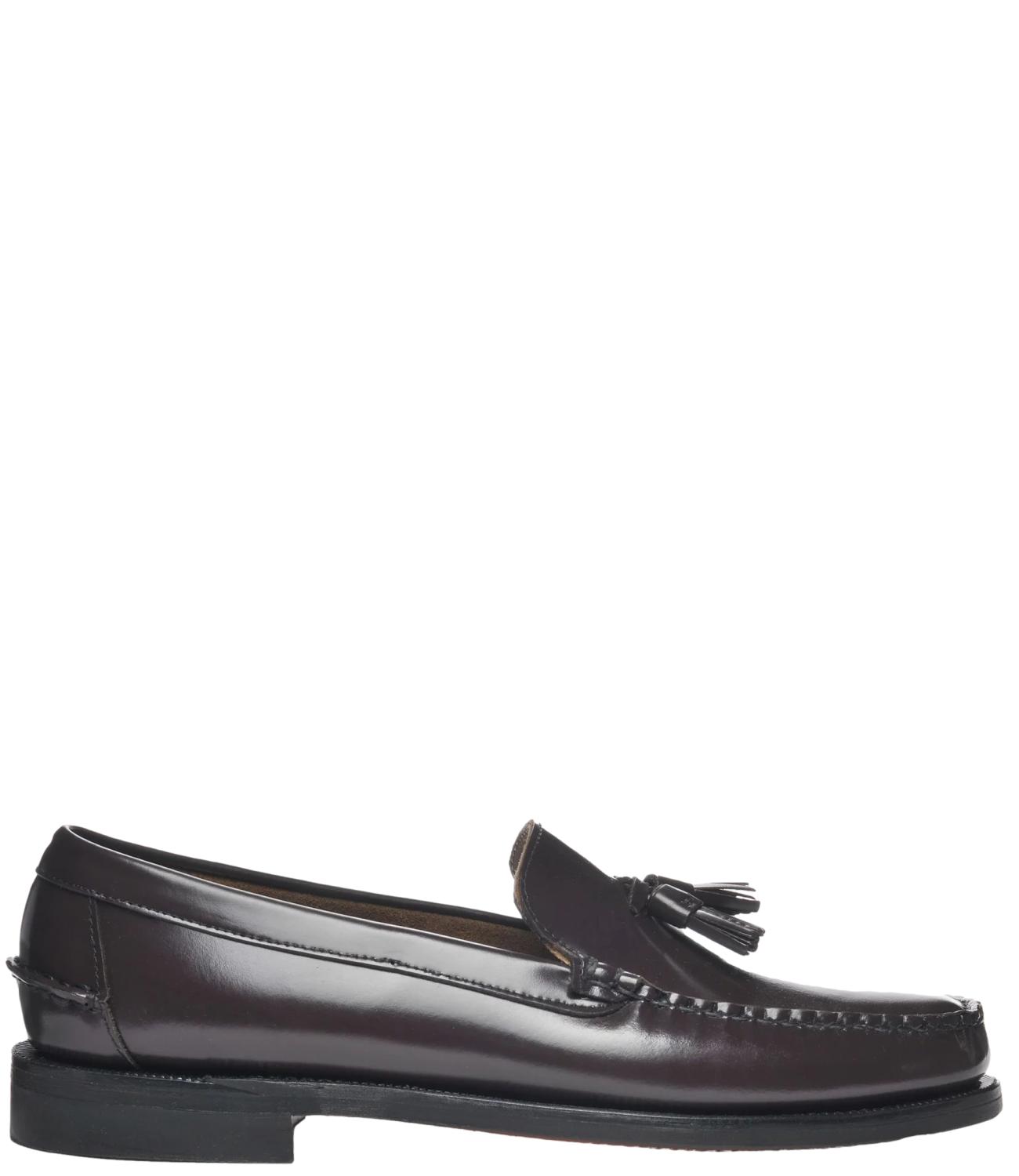 Sebago Mocassino da Uomo - Brown Burgundy - 7001r20