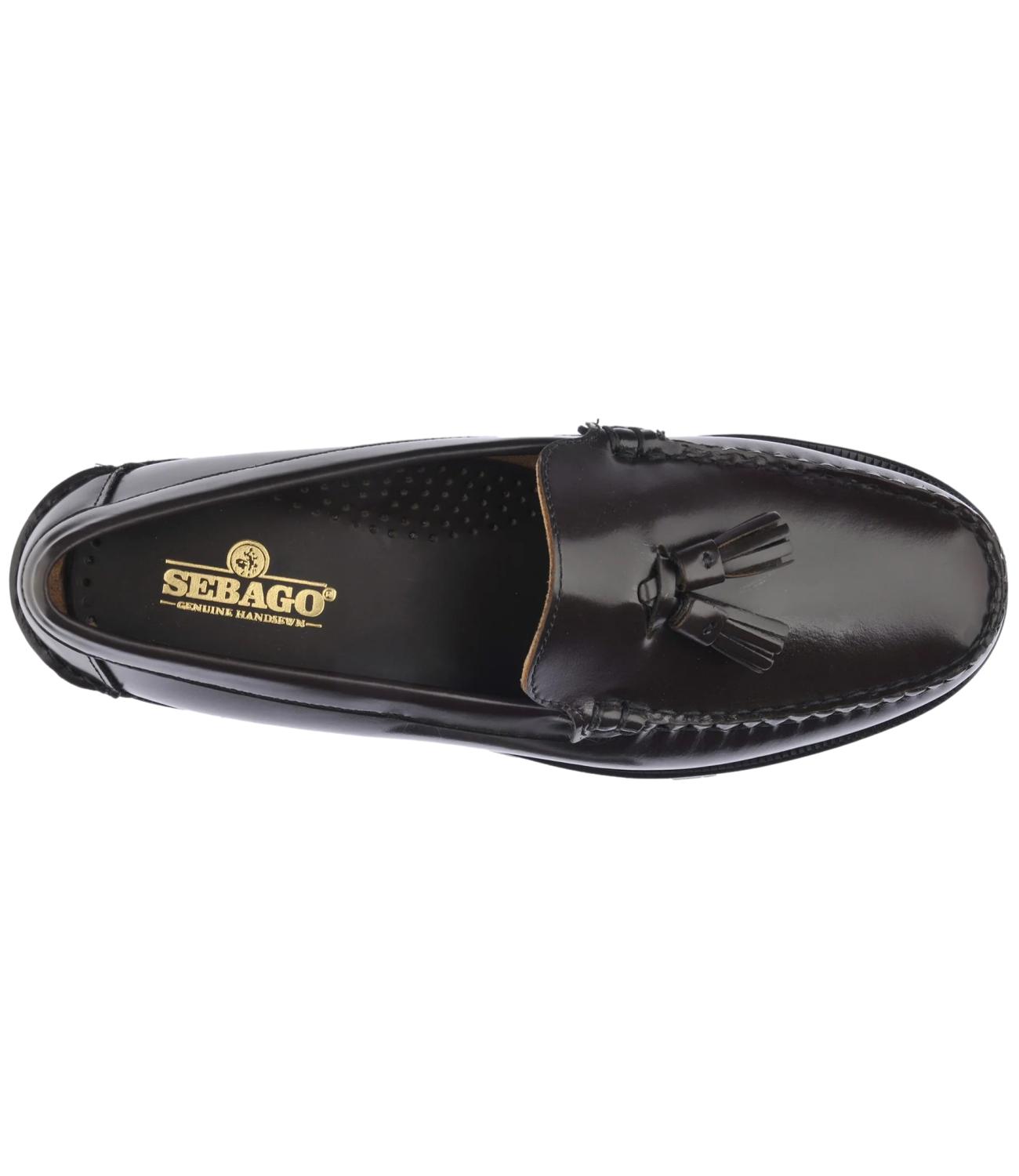 Sebago Mocassino da Uomo - Brown Burgundy - 7001r20