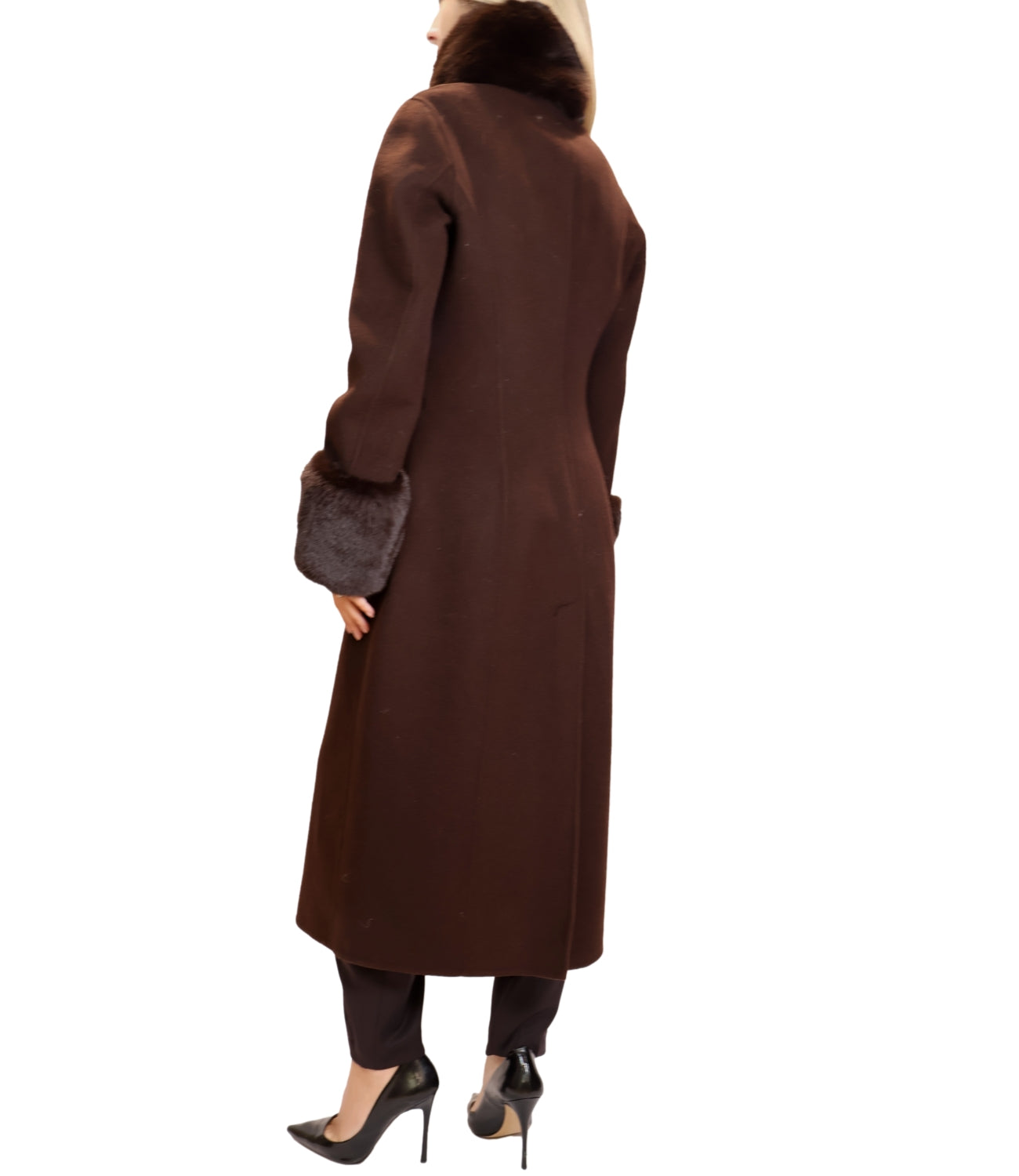 Silence Limited Cappotto da Donna - Dark Brown - Cp930-Aai26