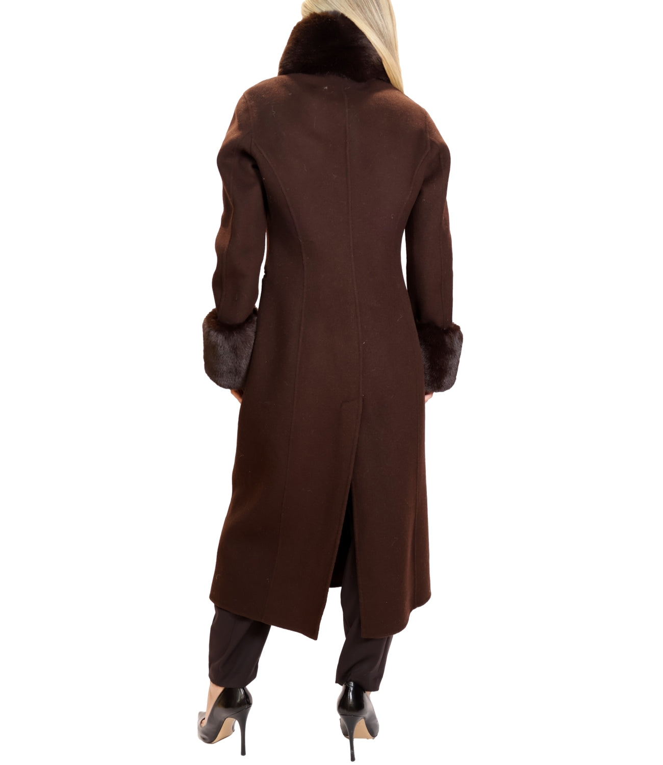 Silence Limited Cappotto da Donna - Dark Brown - Cp930-Aai26