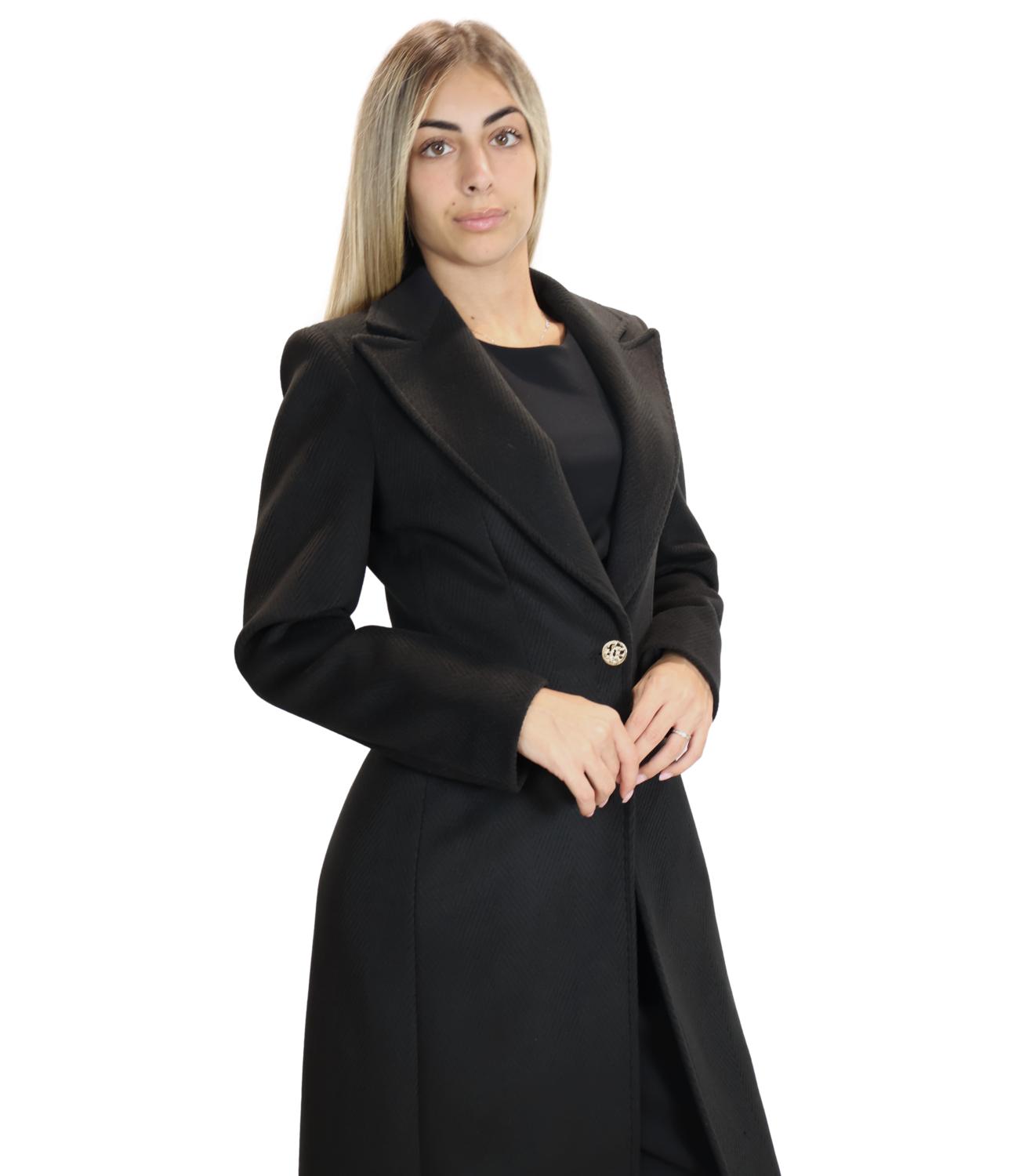 Silence Limited Cappotto da Donna - Black - Cp930M-Fwai26