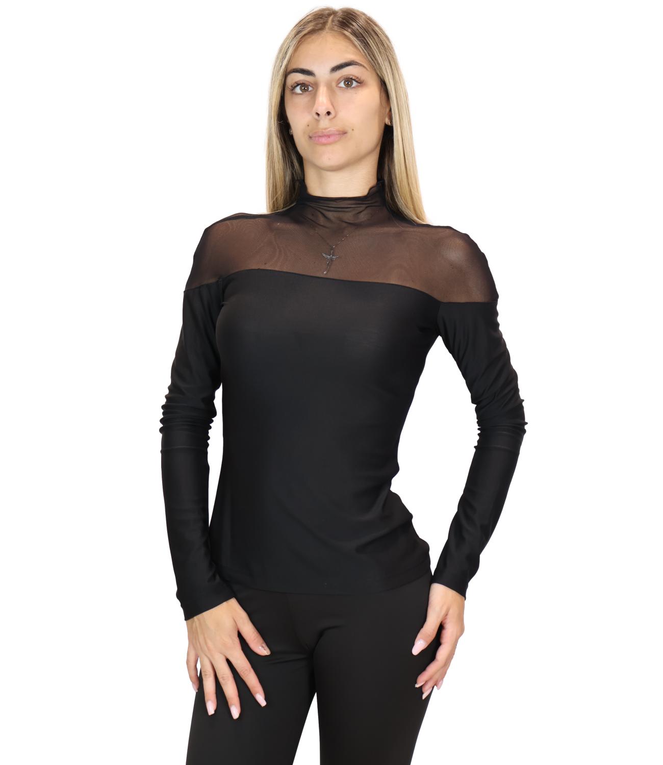 Silence Limited T-Shirt da Donna - Black - Ma7069ai26