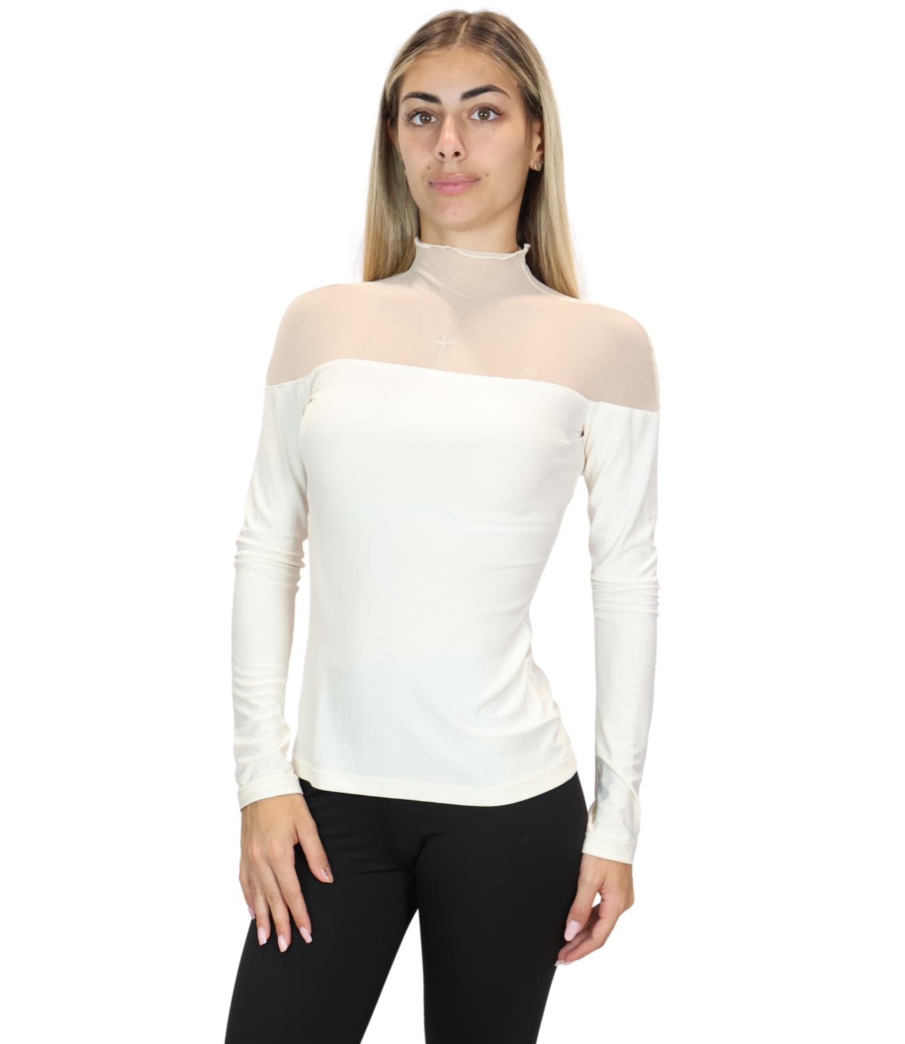 Silence Limited T-Shirt da Donna - Milk - Ma7069ai26