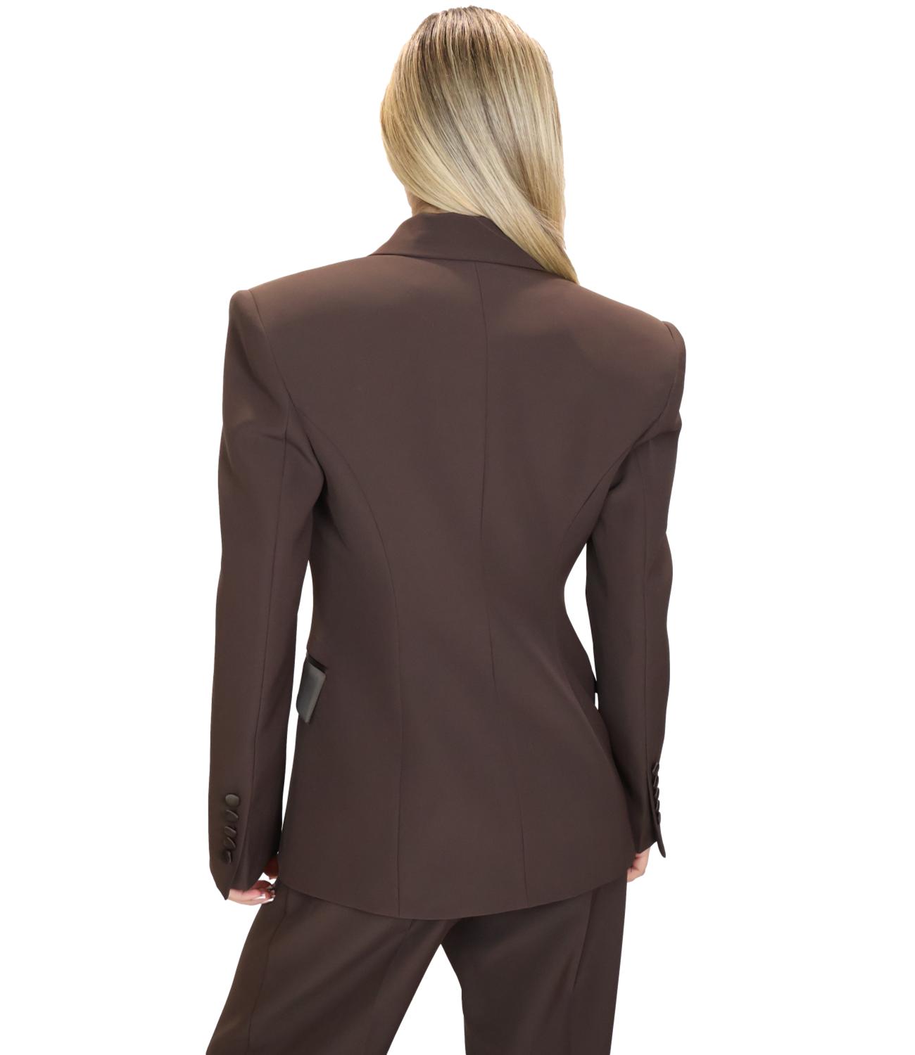 Silence Limited Giacca da Donna - Dark Brown - Slgi023ai26