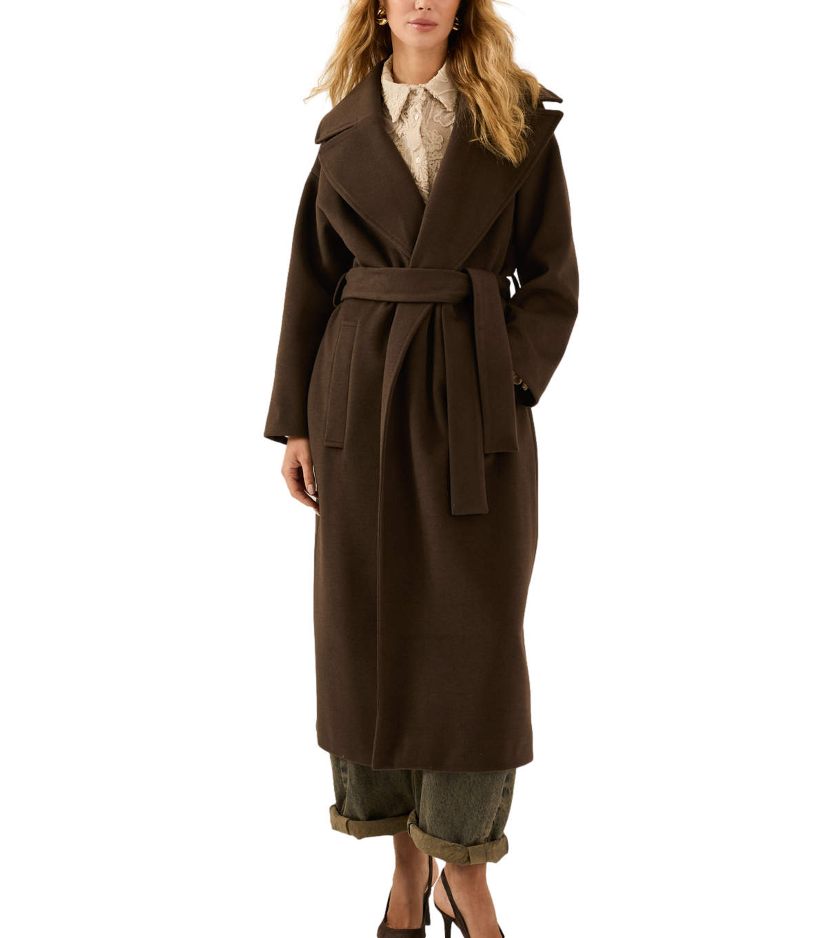 Souvenir Cappotto da Donna - Cioccolato - W40s0311