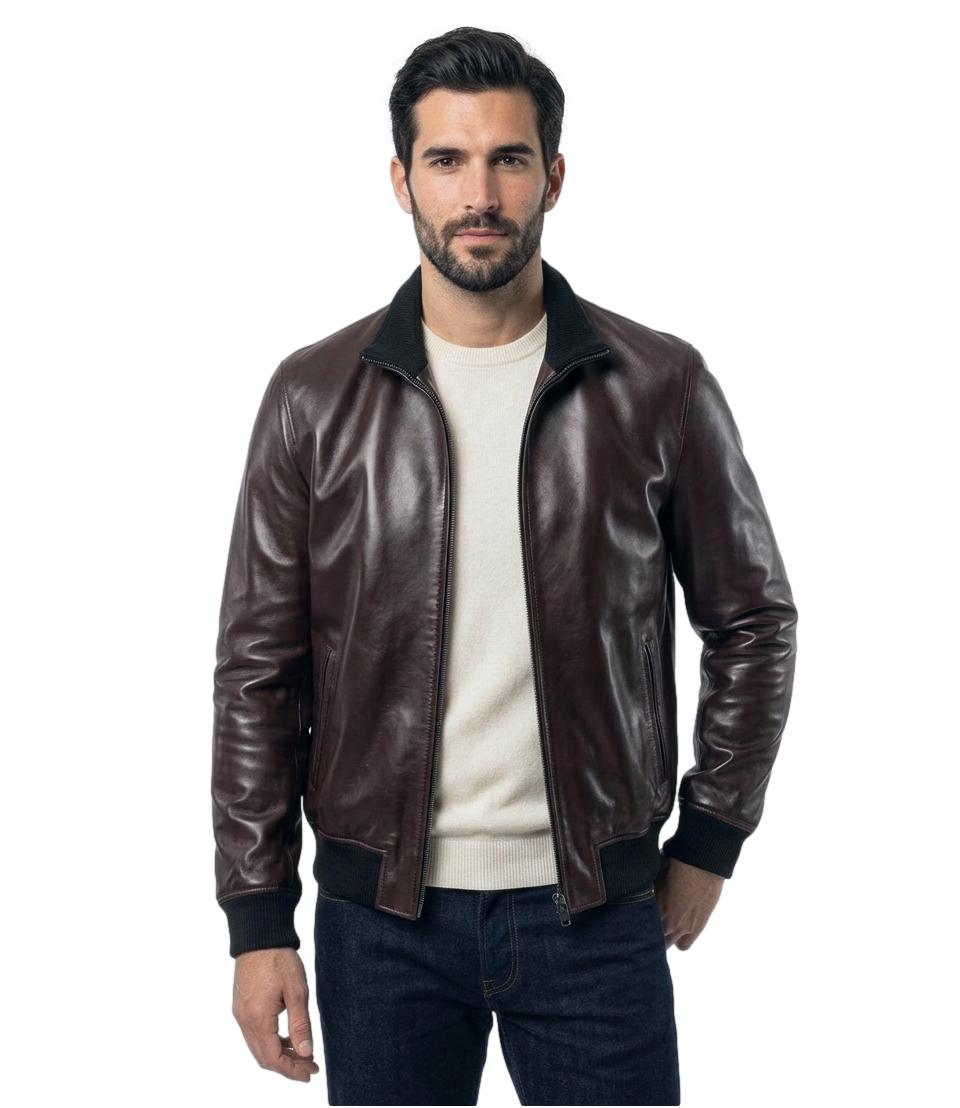 Stewart Giubbino da Uomo - Dark Brown - G1du233dpin21zf00070