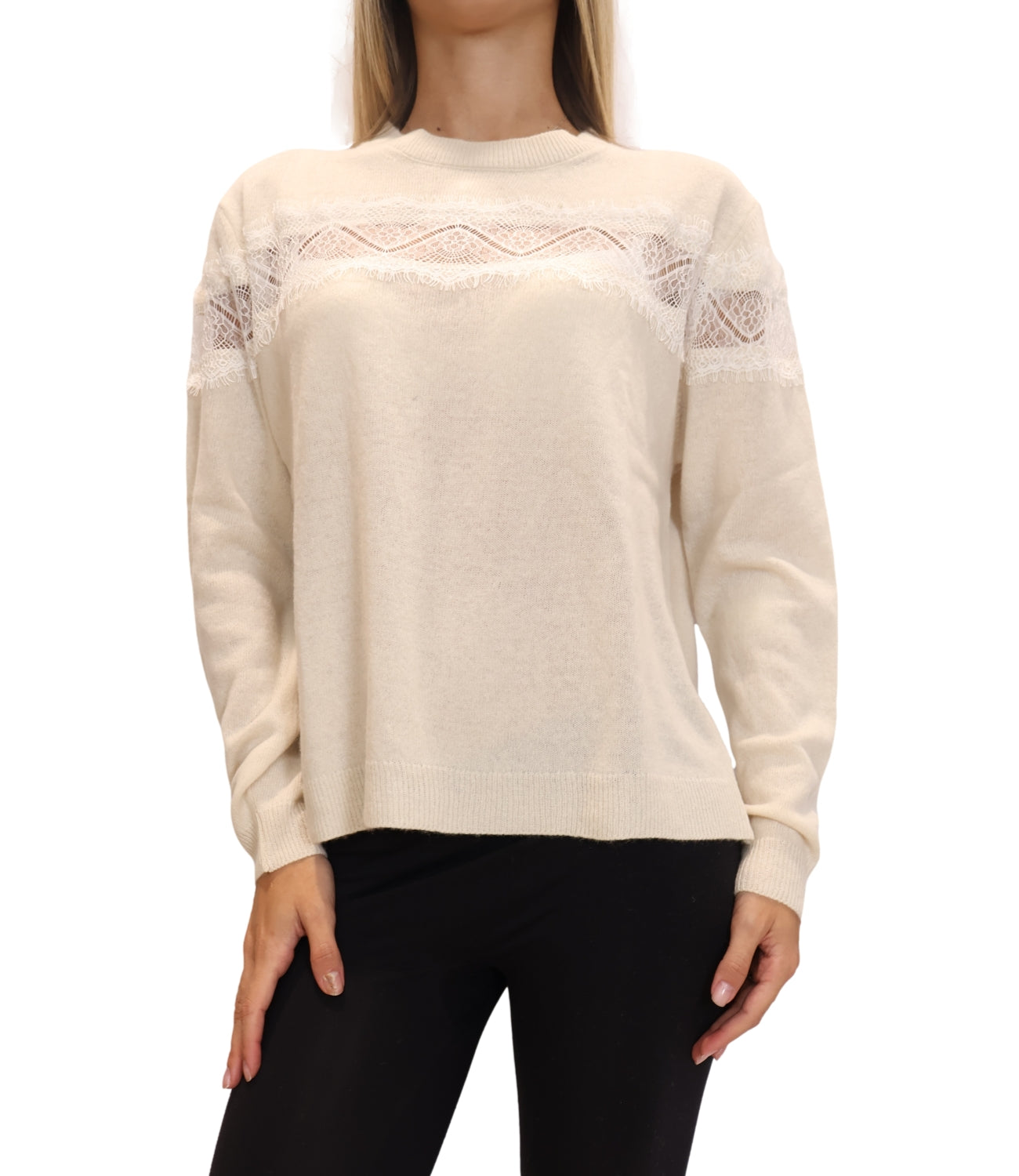 Studio it Maglia da Donna - Panna - 4525