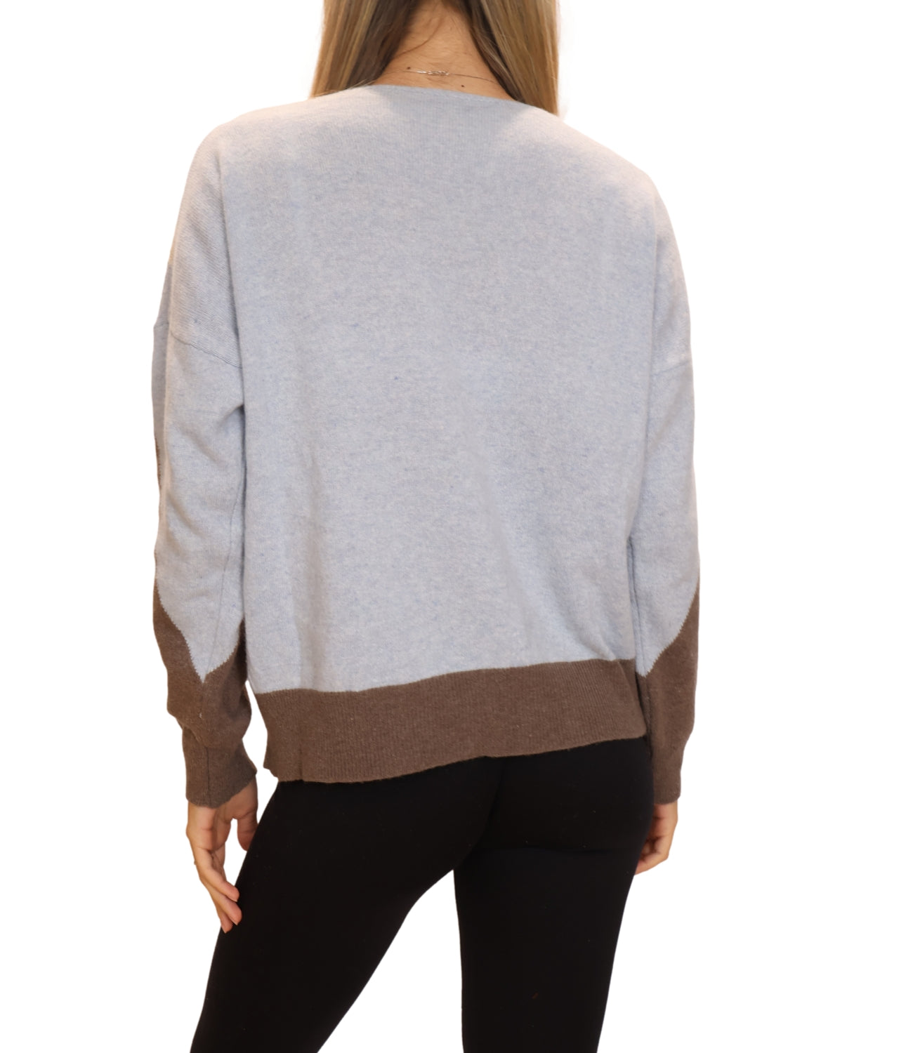 Studio it Maglia da Donna - Celeste - 91027