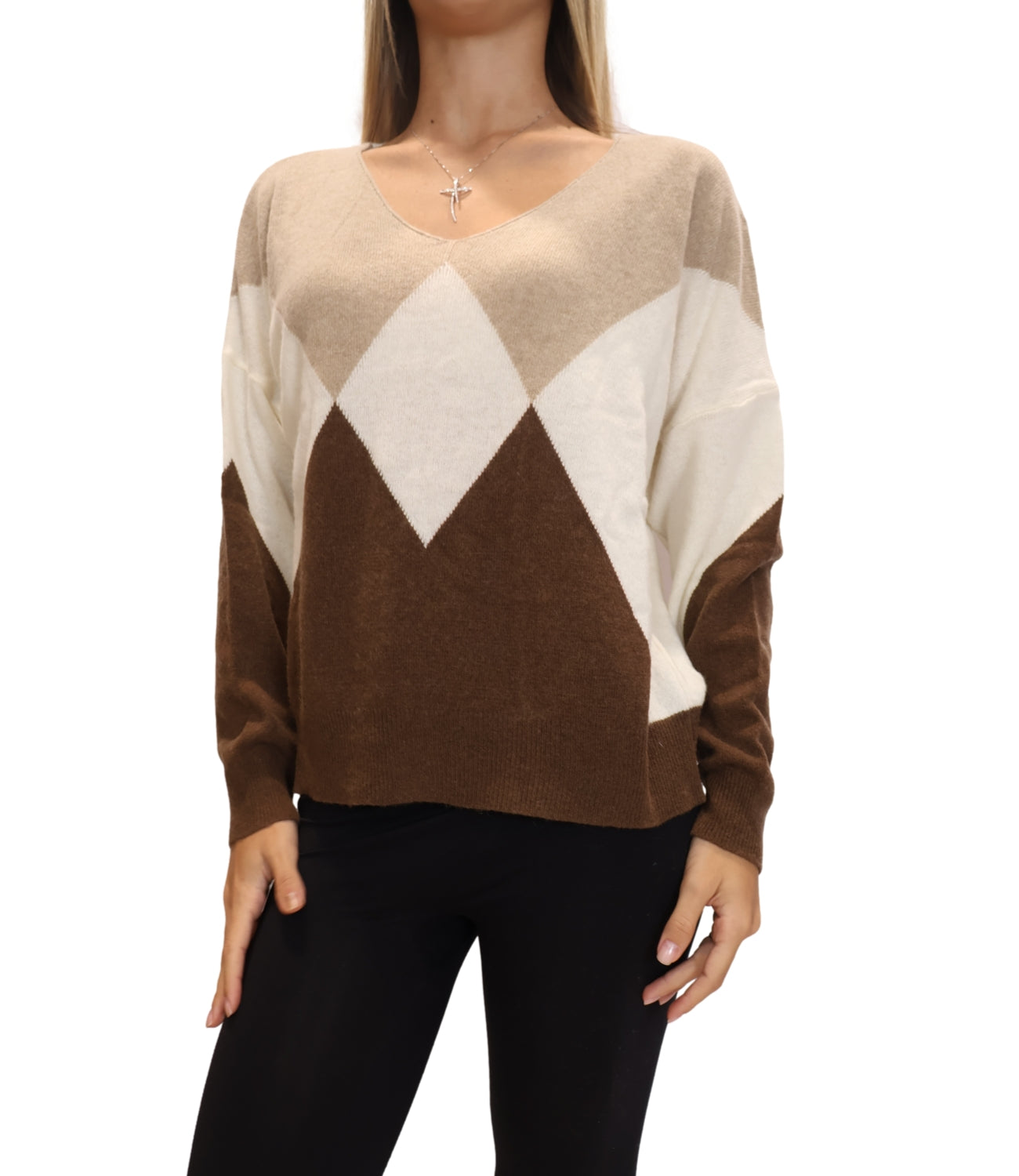 Studio it Maglia da Donna - Panna - 91027
