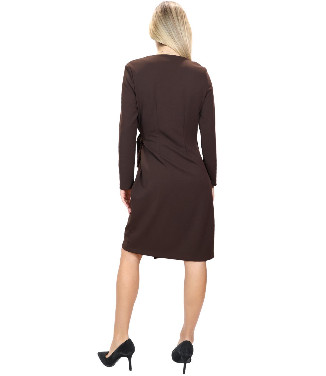 Studio it Abito da Donna - Caffè - Ds7212