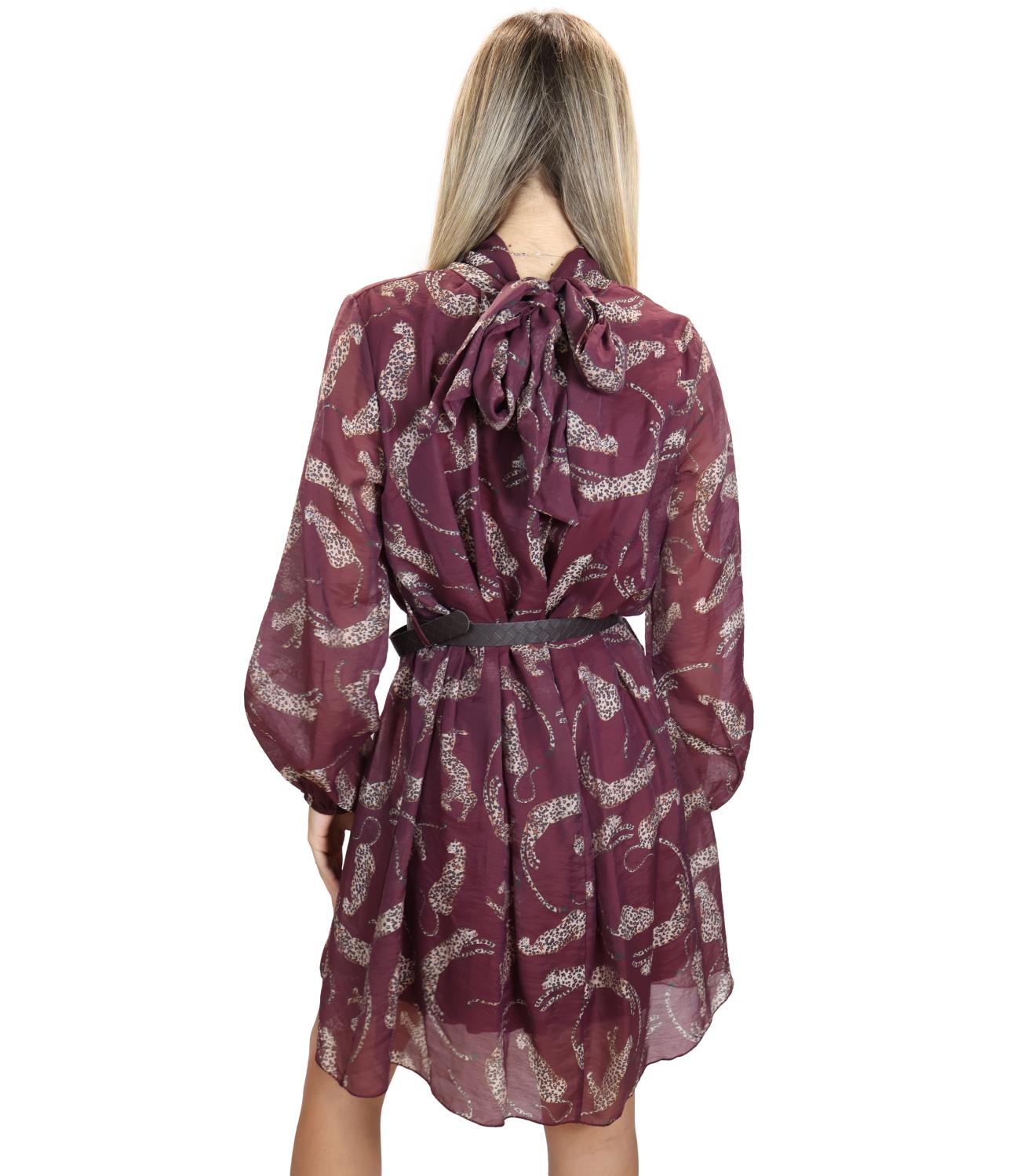 Studio it Abito da Donna - Vino - L6758