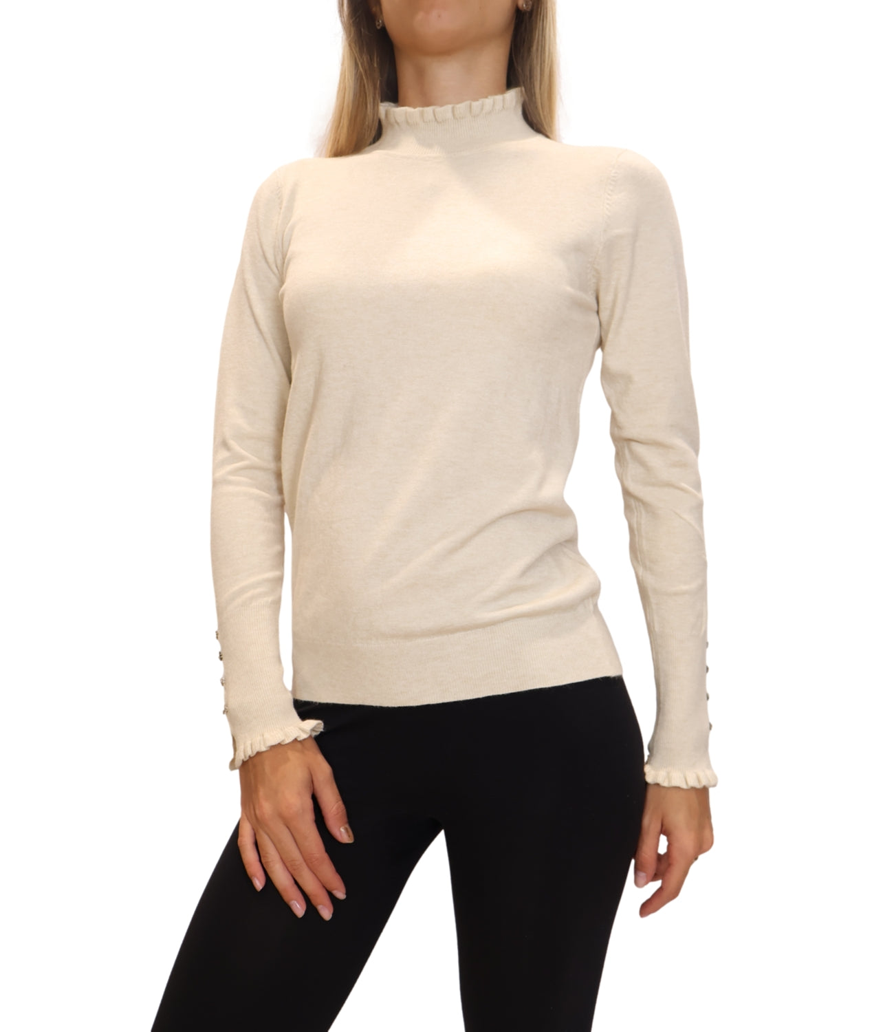 Studio it Maglia da Donna - Panna - Mg8525