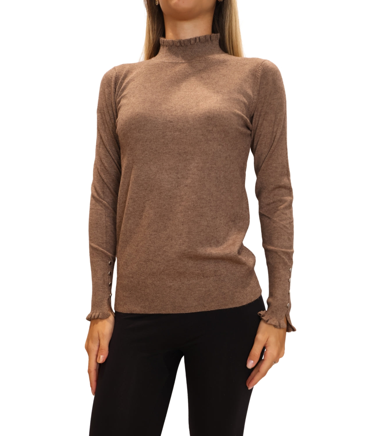 Studio it Maglia da Donna - Tortora - Mg8525