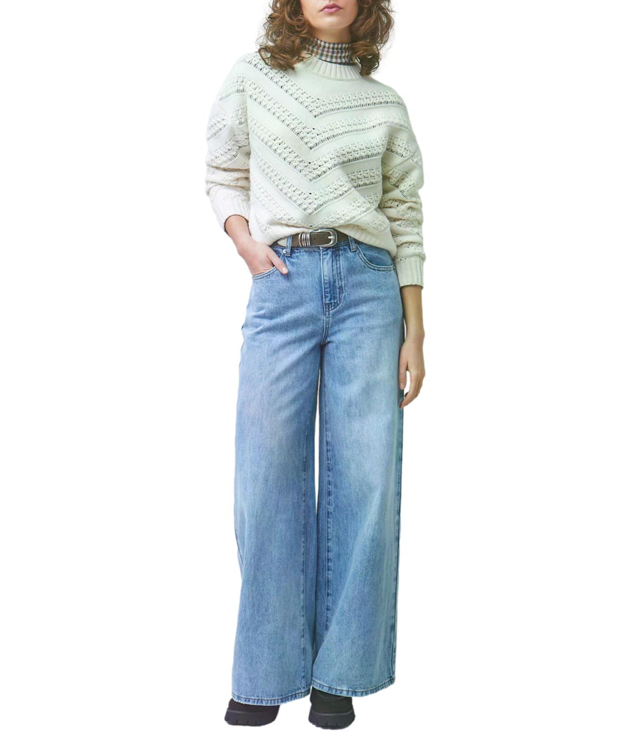 Suncoo Maglia da Donna - 01-Blanc Casse - H26m01042