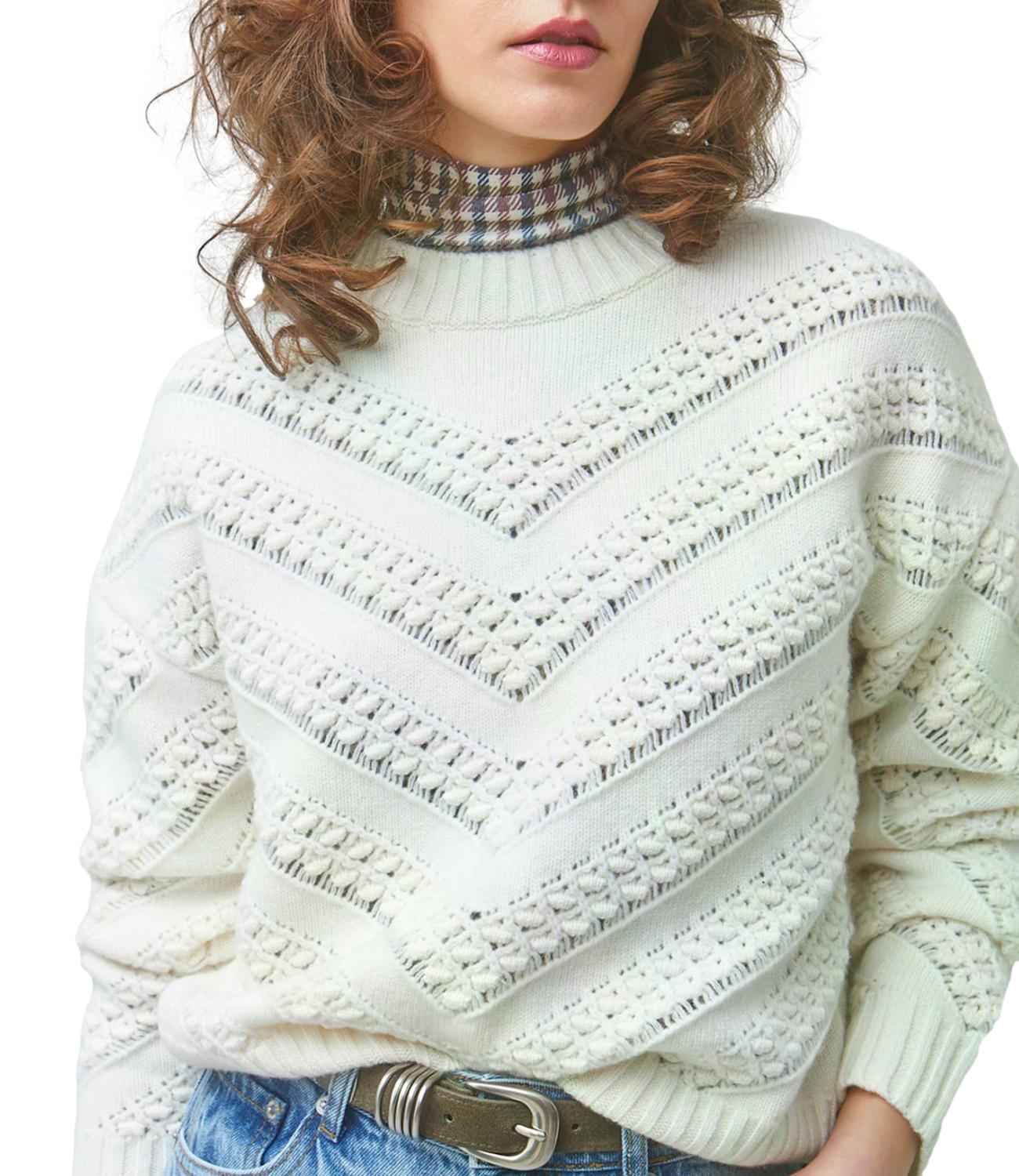 Suncoo Maglia da Donna - 01-Blanc Casse - H26m01042