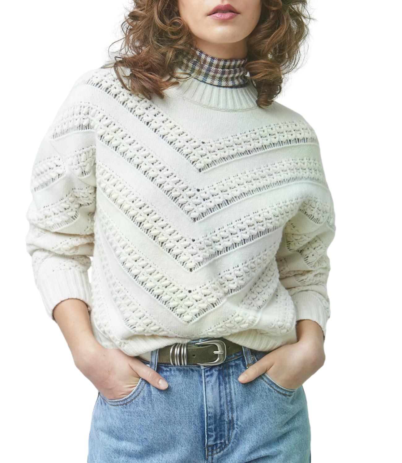 Suncoo Maglia da Donna - 01-Blanc Casse - H26m01042