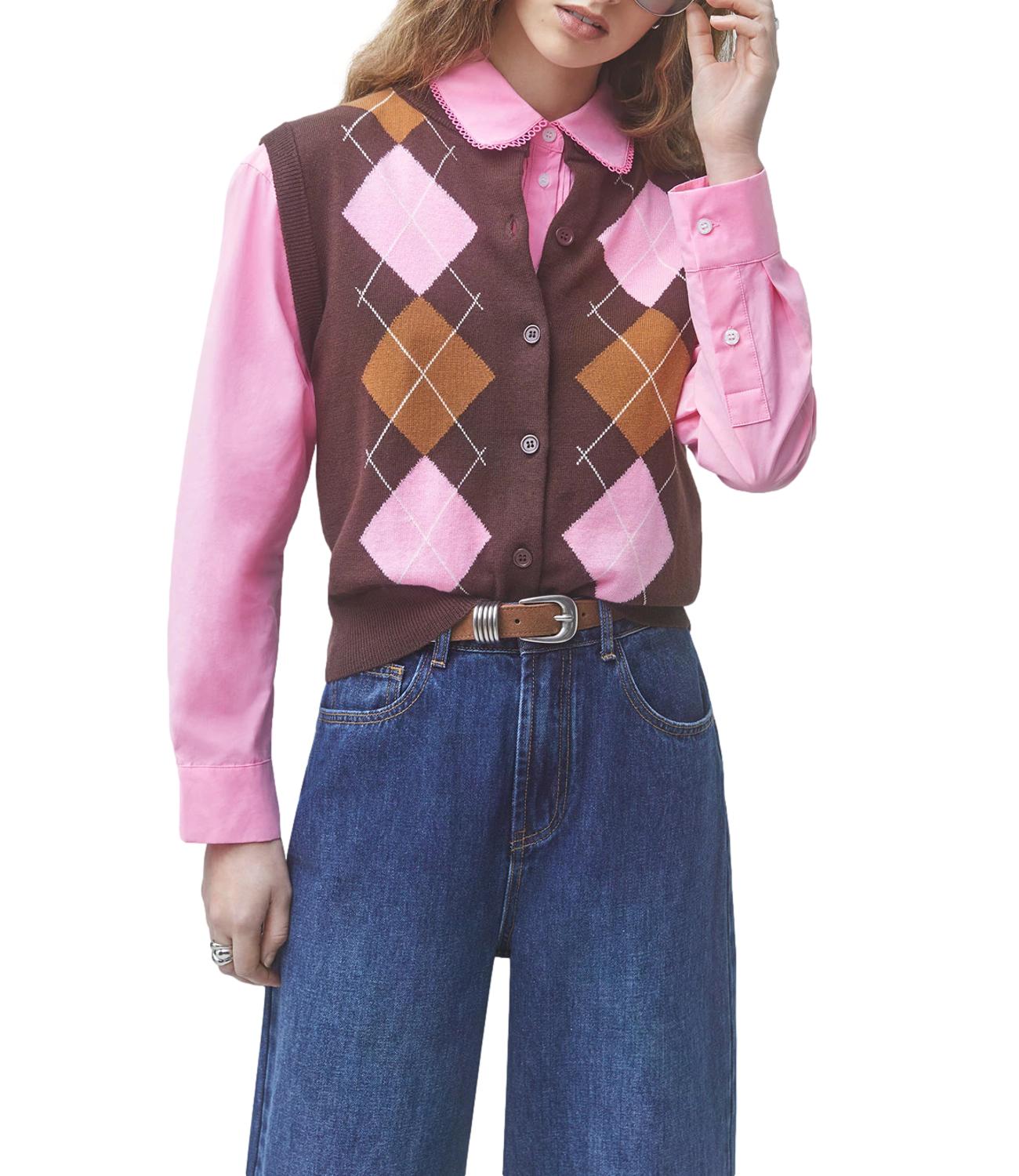 Suncoo Gilet da Donna - 16-Cafe - H26m02231