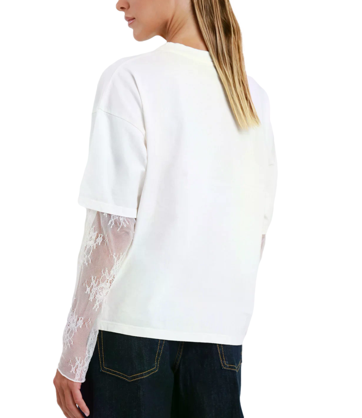 Susy Mix Maglia da Donna - Latte - 11073