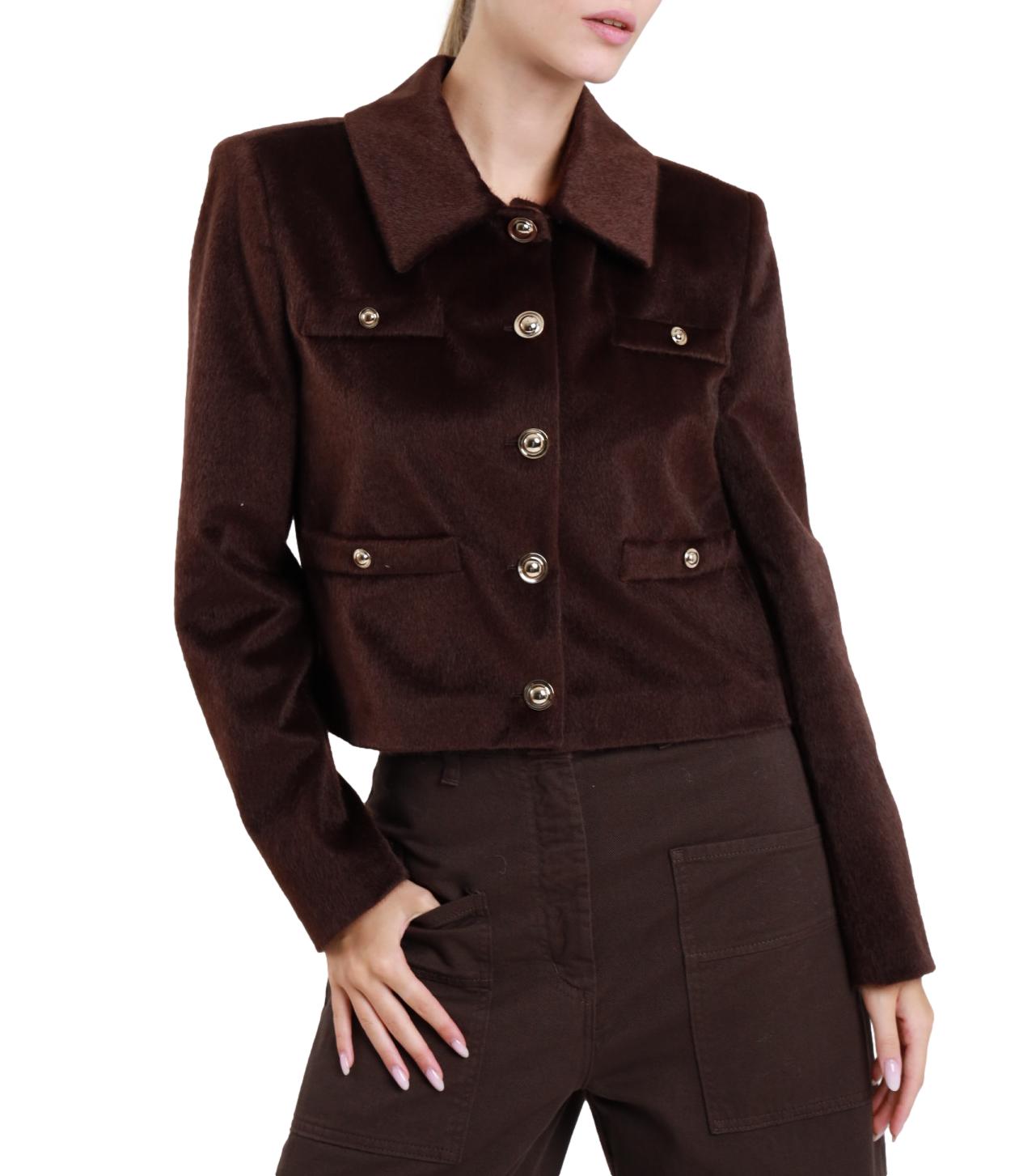 Susy Mix Giacca da Donna - Moro - 11273