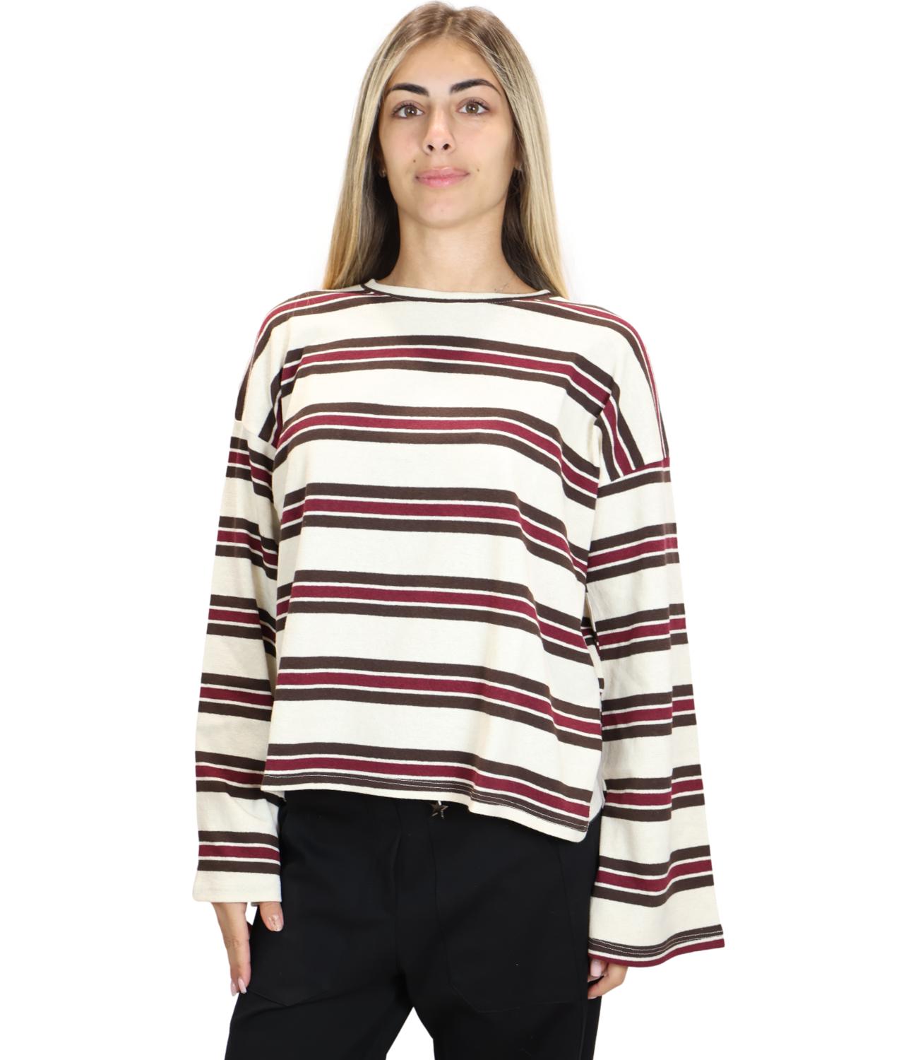 Susy Mix Maglia da Donna - Panna - 12491