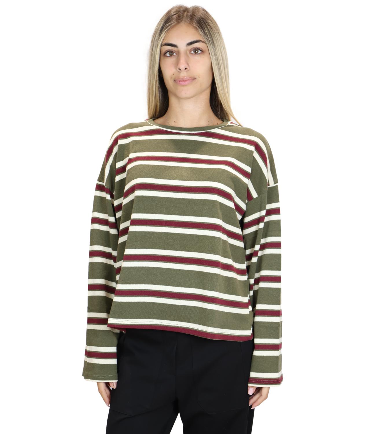 Susy Mix Maglia da Donna - Verde - 12491