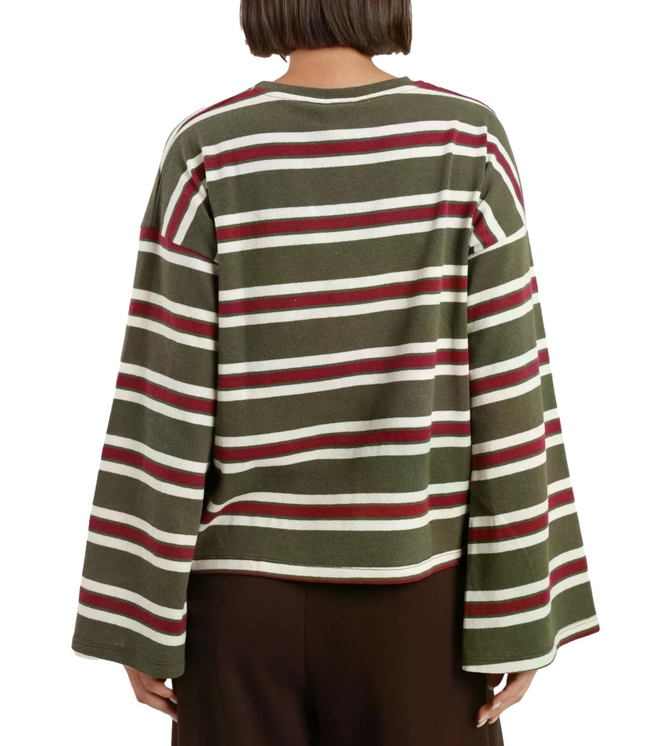 Susy Mix Maglia da Donna - Verde - 12491