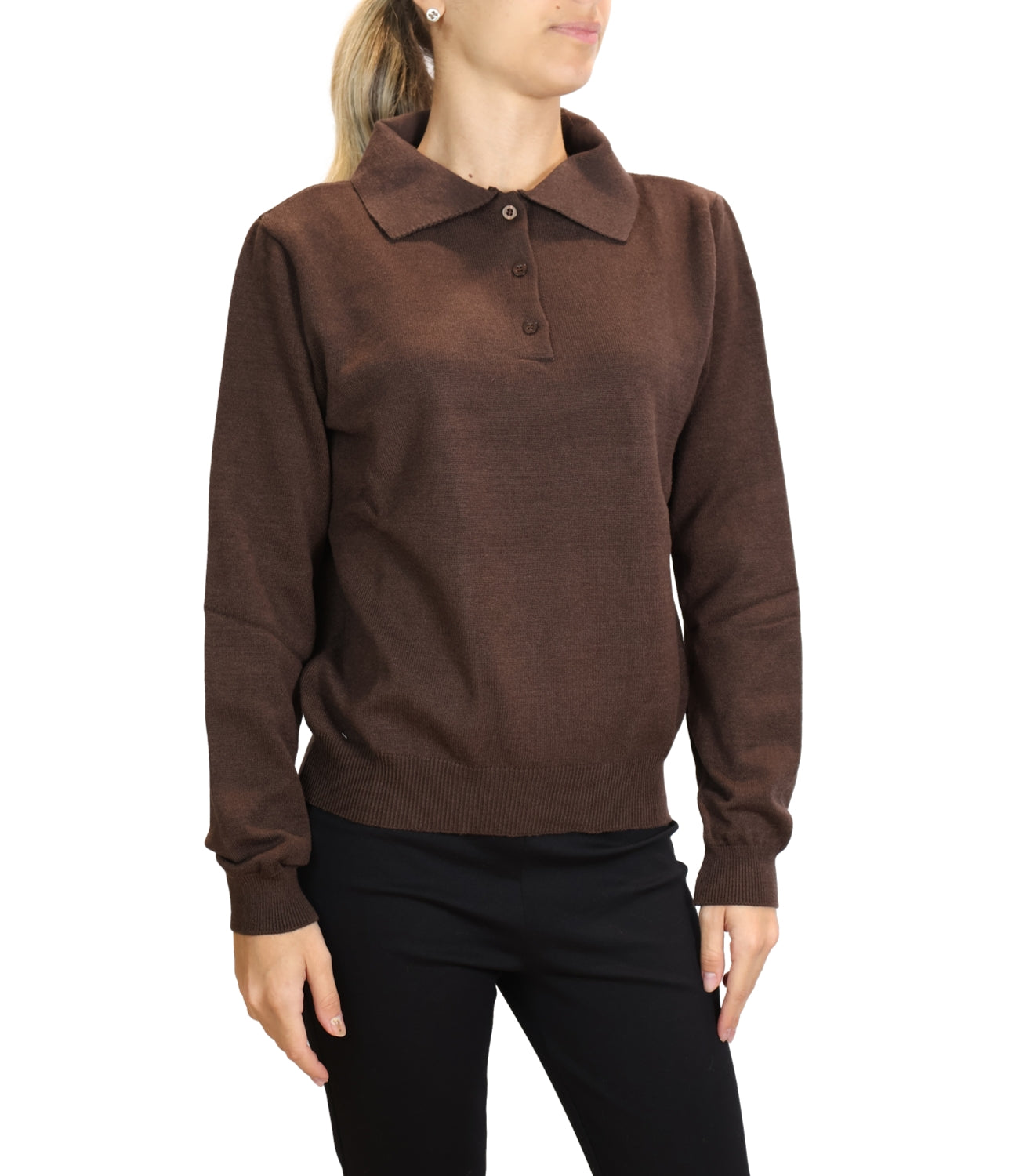 Susy Mix Polo da Donna - Moro - 25142