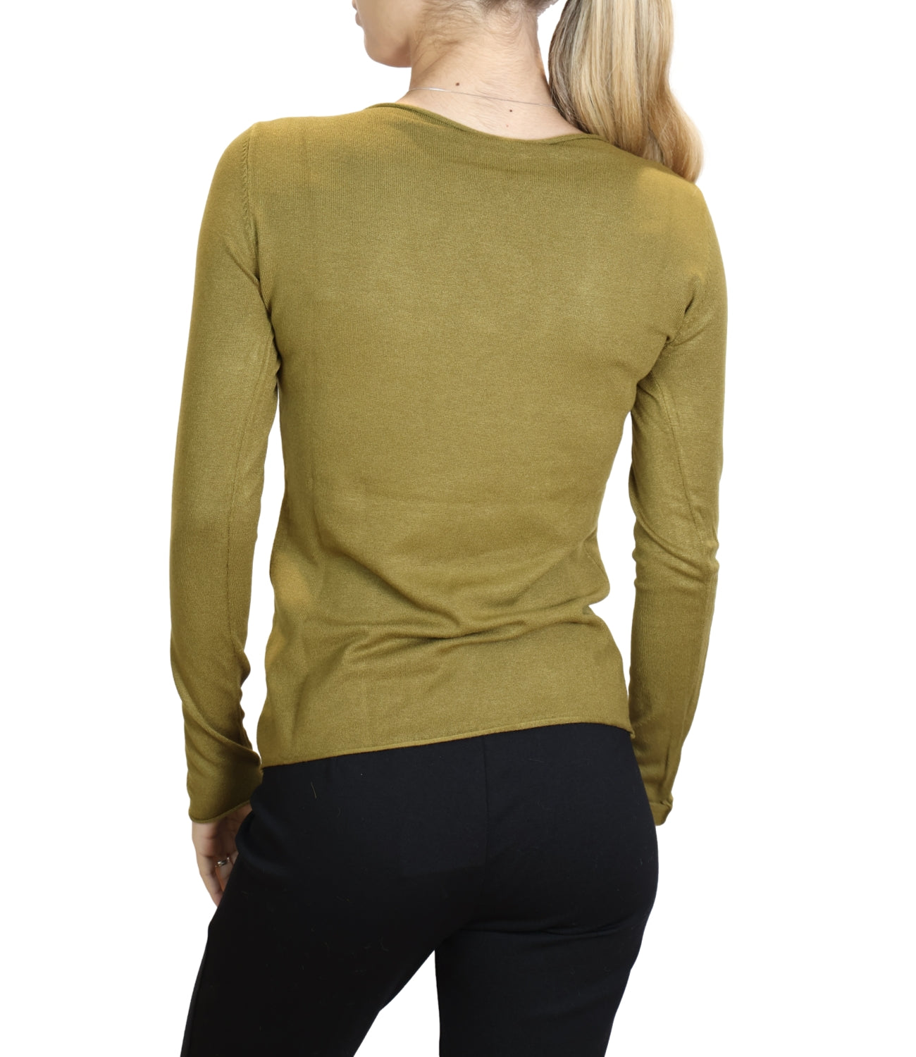 Susy Mix Maglia da Donna - Verde Oliva - 260902