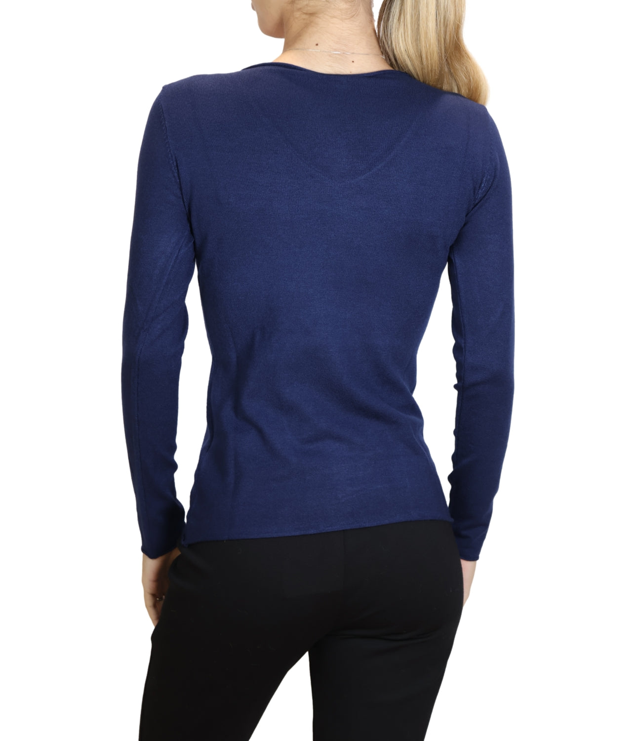 Susy Mix Maglia da Donna - Blu - 260903