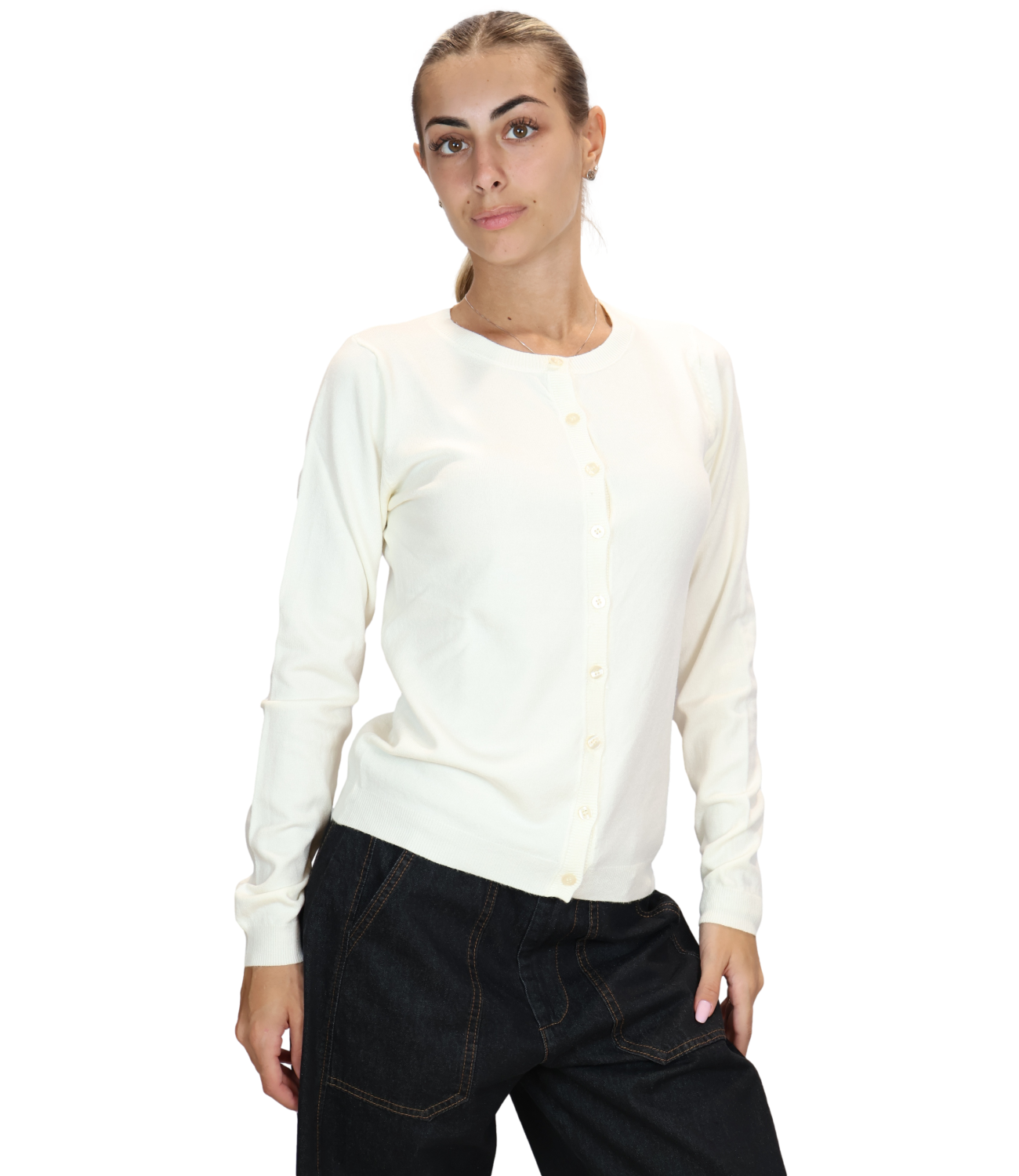 Susy Mix Giacchina da Donna - Crema - 260904