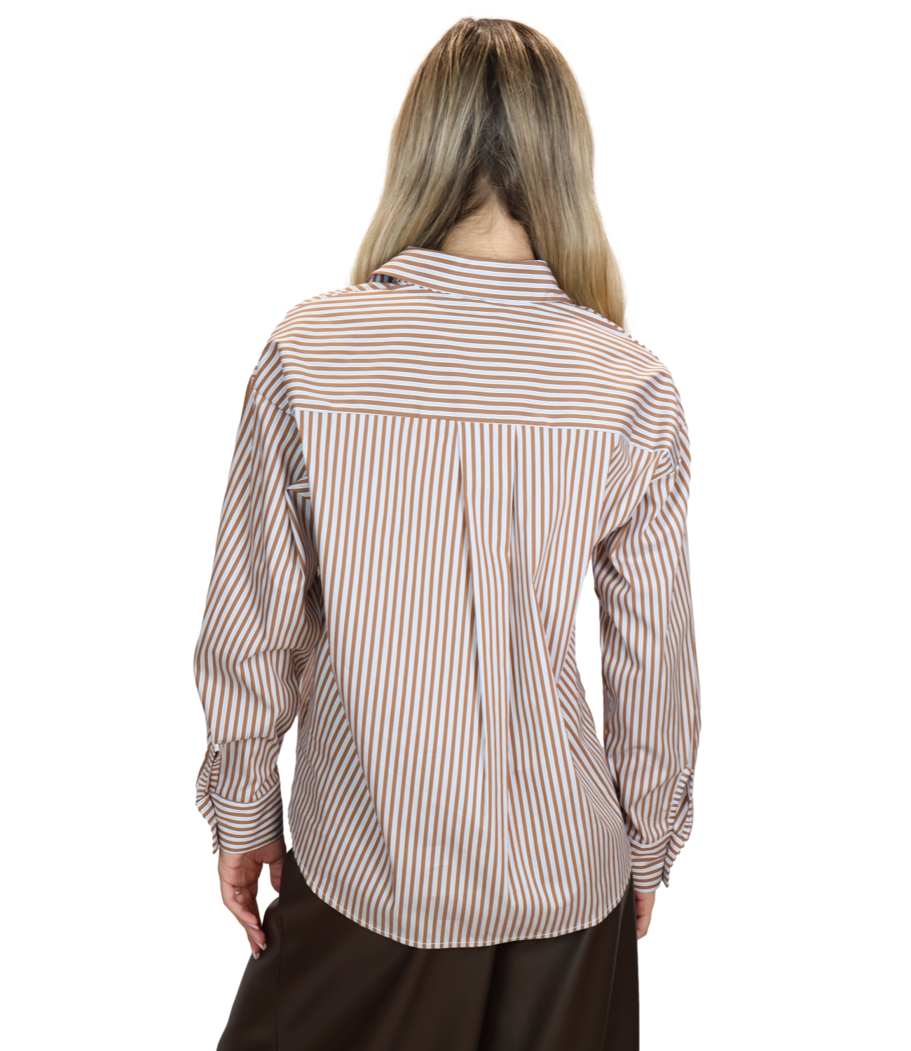 Susy Mix Camicia da Donna - Tabacco - 26247z1