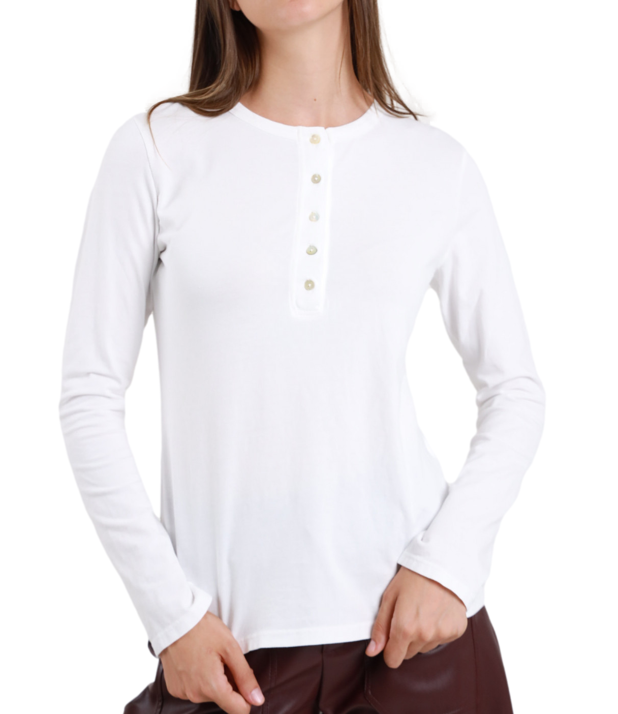 Susy Mix Maglia da Donna - Bianco - 2754