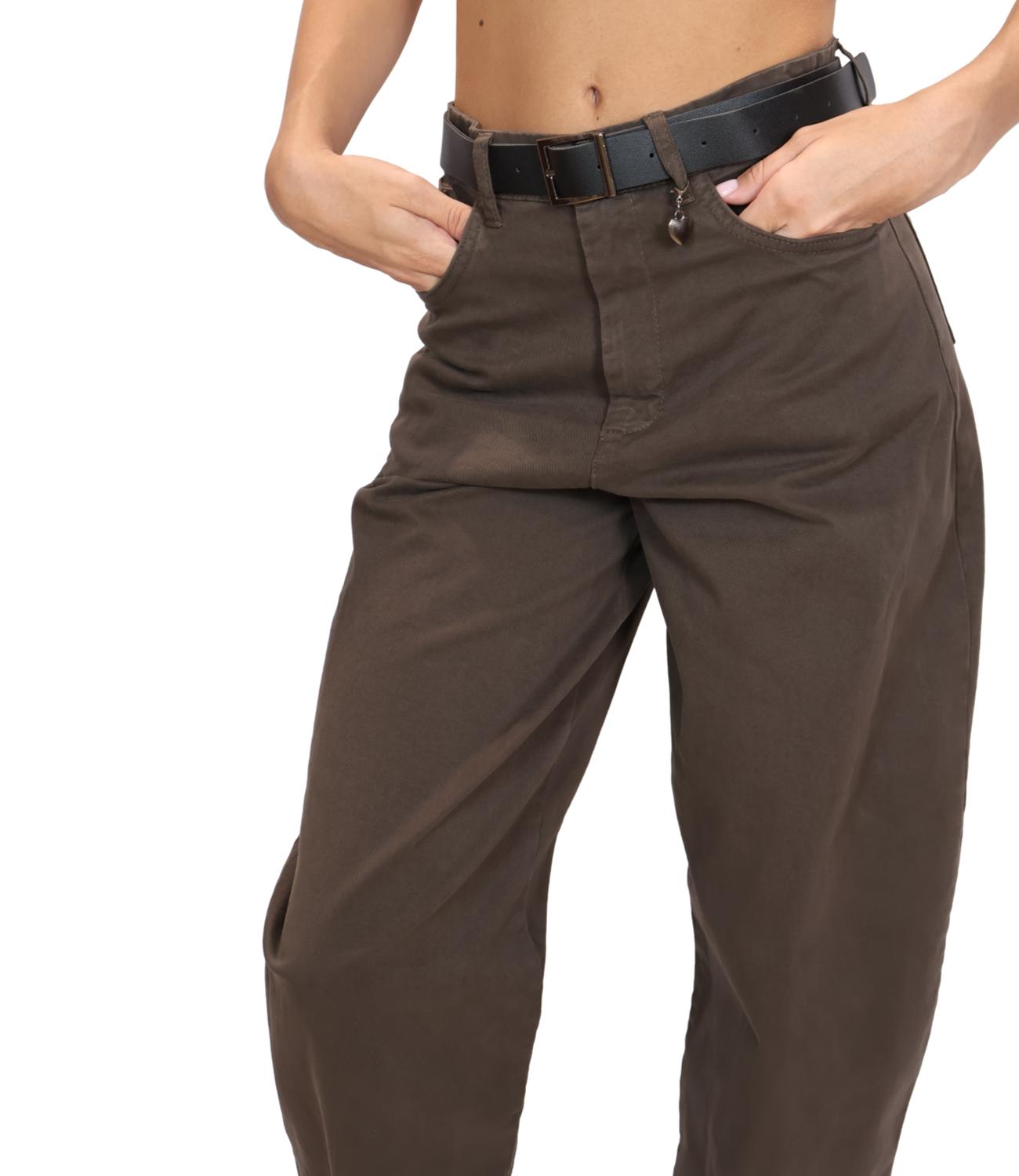 Susy Mix Pantalone da Donna - Moro - 60285pmtr