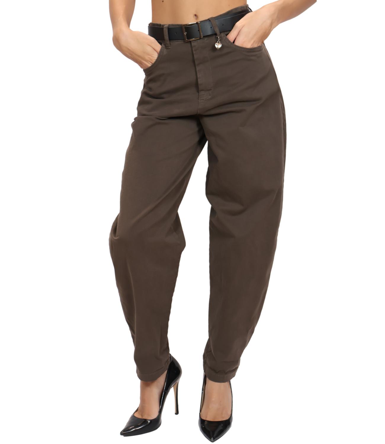 Susy Mix Pantalone da Donna - Moro - 60285pmtr