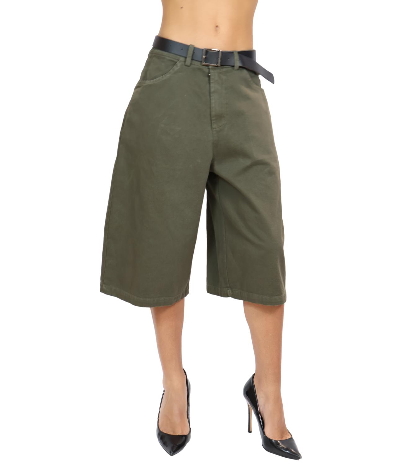 Susy Mix Bermuda da Donna - Militare - 61313pea