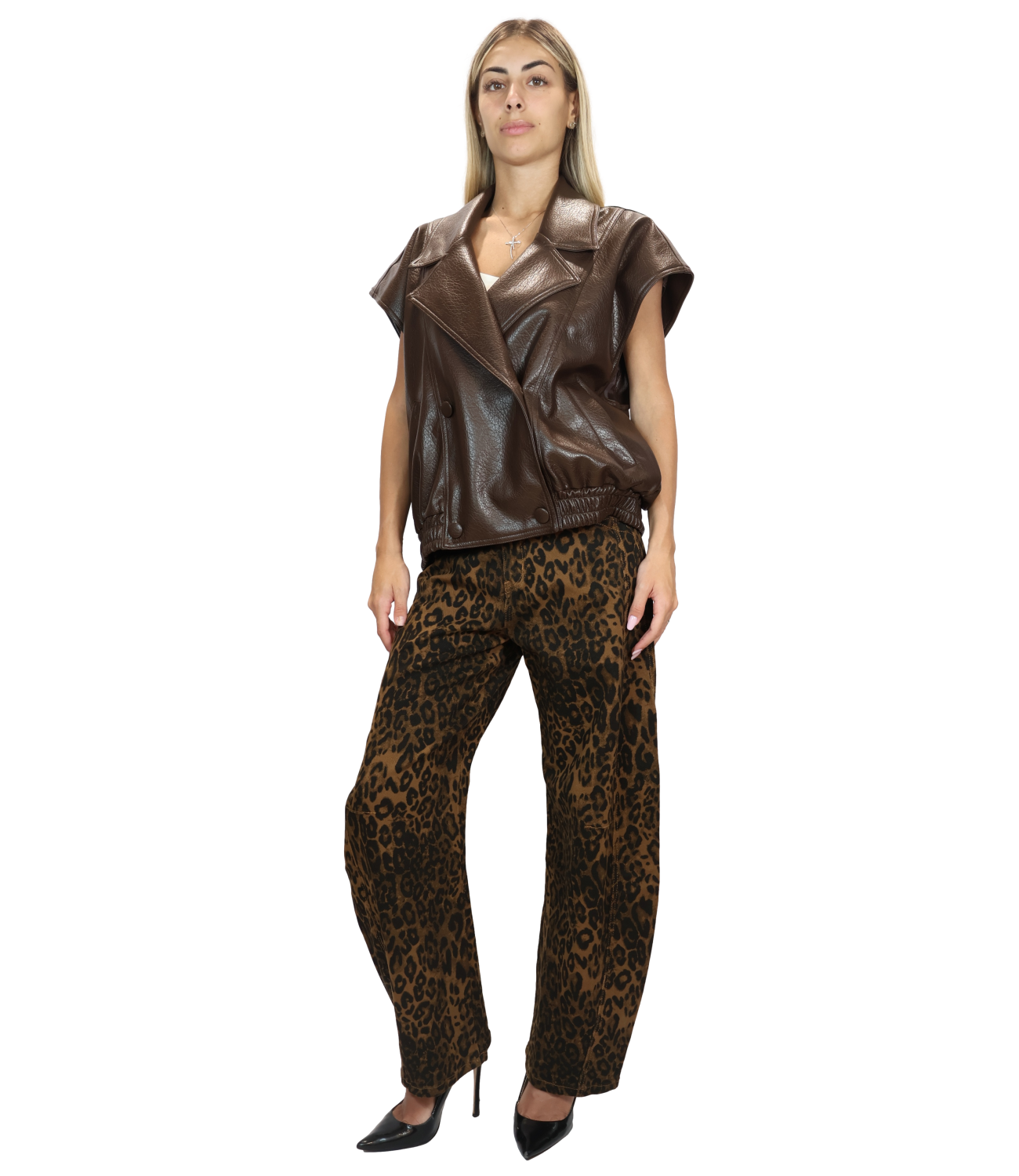 Susy Mix Chiodo da Donna - Moro - J1404b49