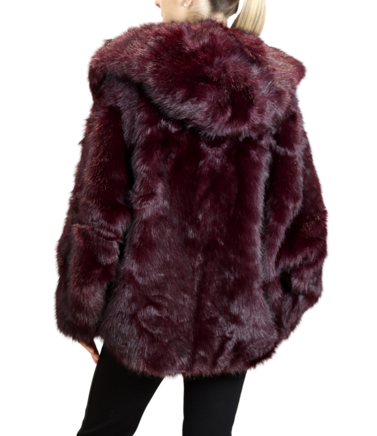 Susy Mix Giacca da Donna - Bordeaux - J8527