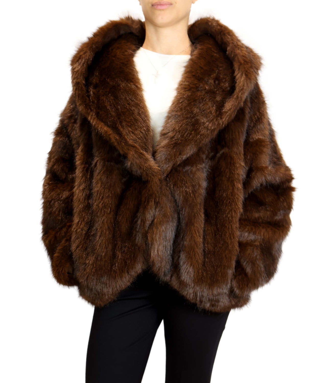 Susy Mix Giacca da Donna - Moro - J8527