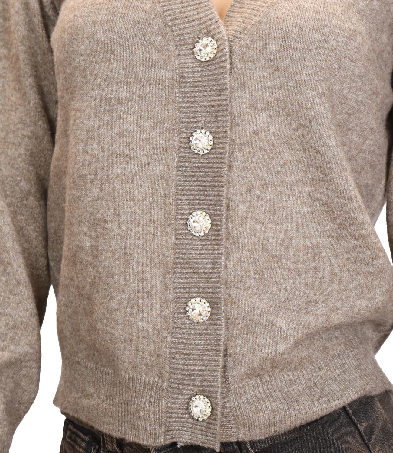 Susy Mix Maglia da Donna - Fango - K35327
