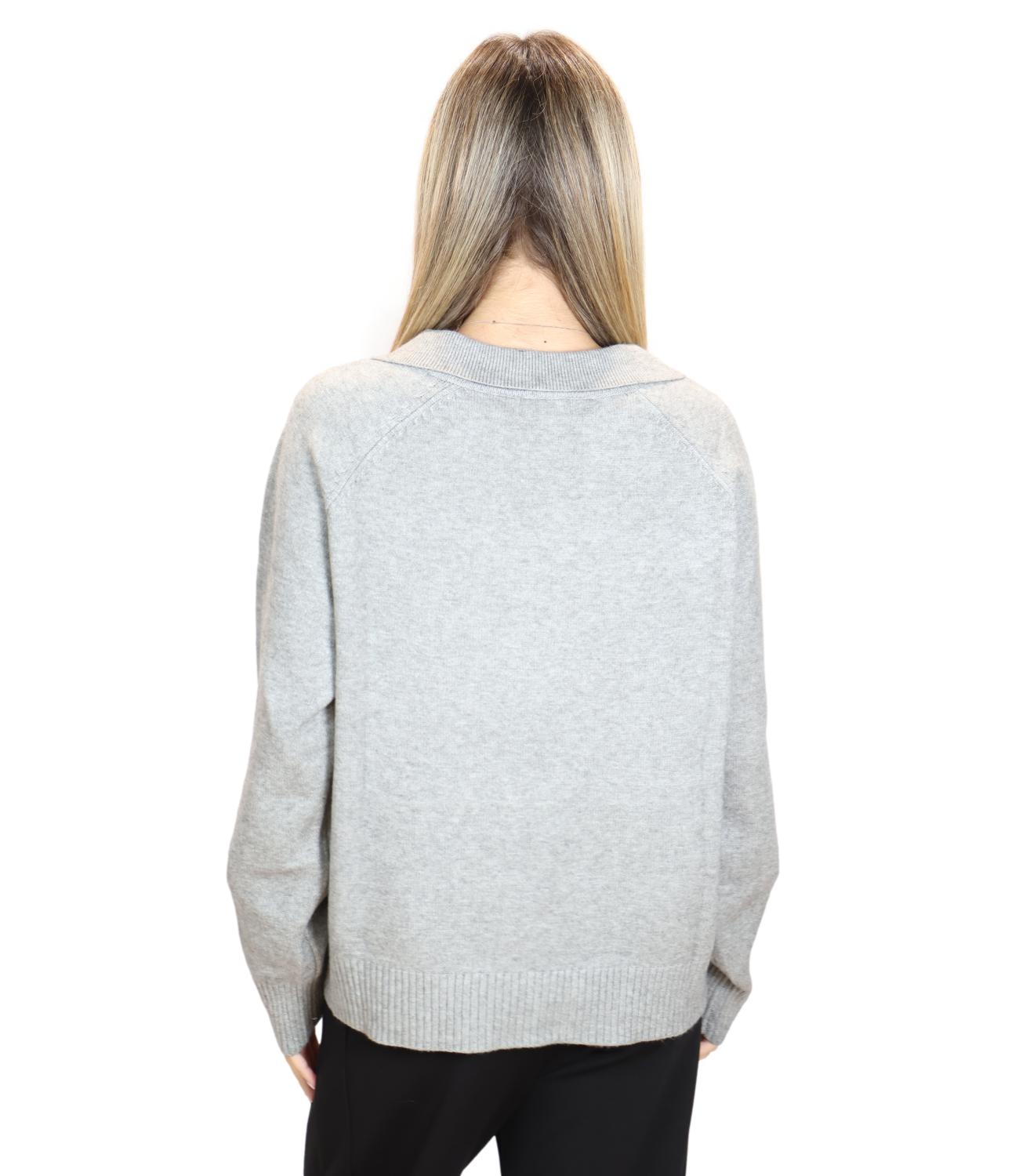 Susy Mix Polo da Donna - Grigio - K367