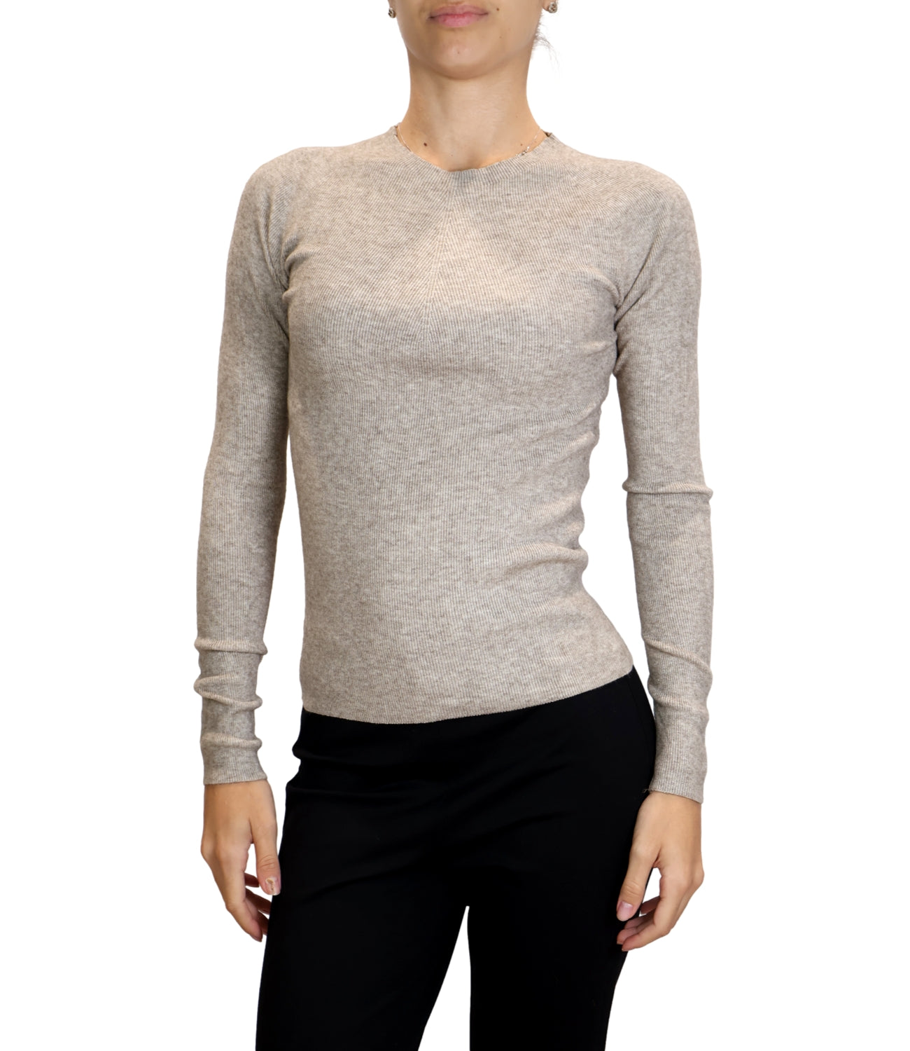 Susy Mix Maglia da Donna - Fango - M225