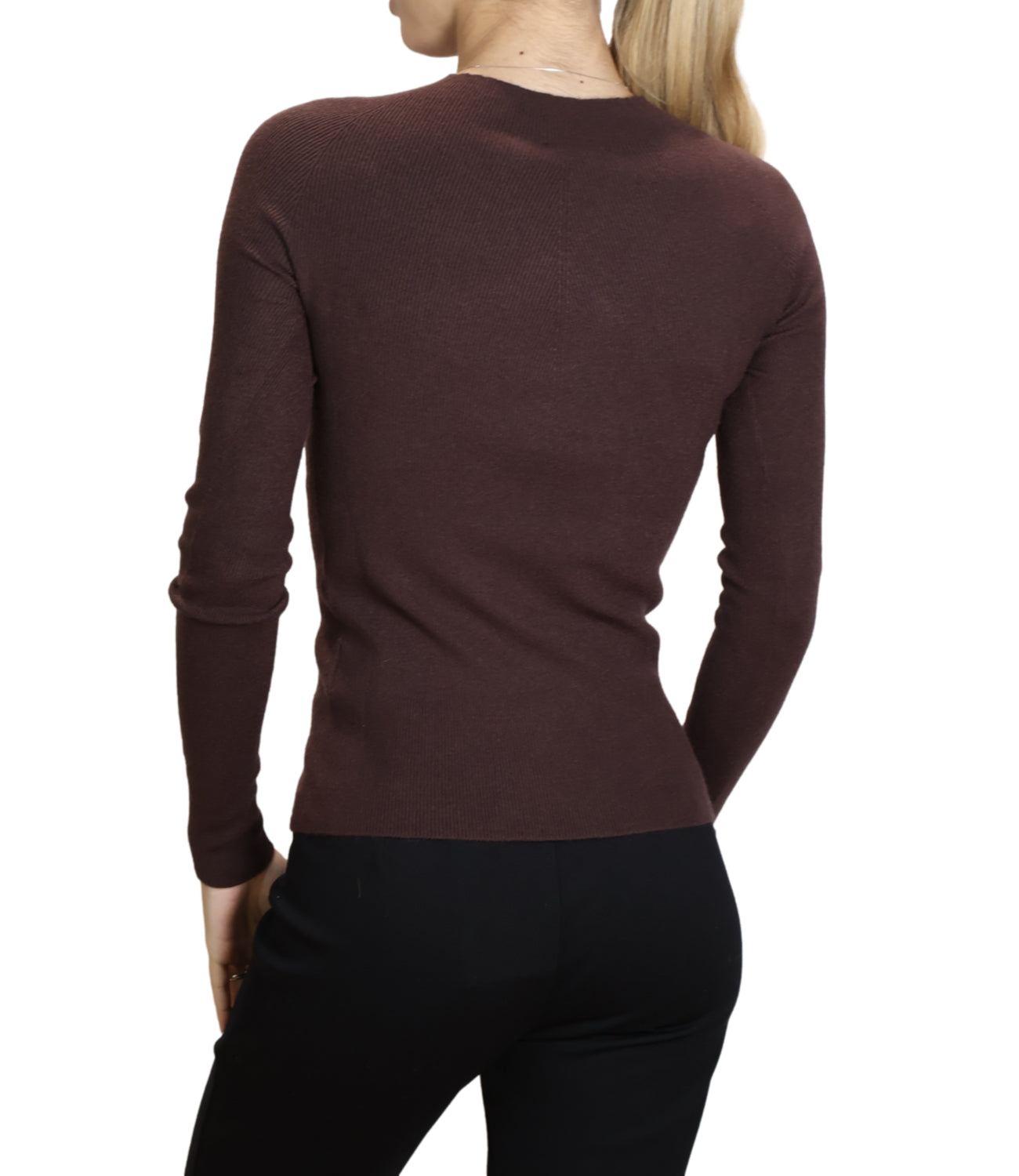 Susy Mix Maglia da Donna - Moro - M225